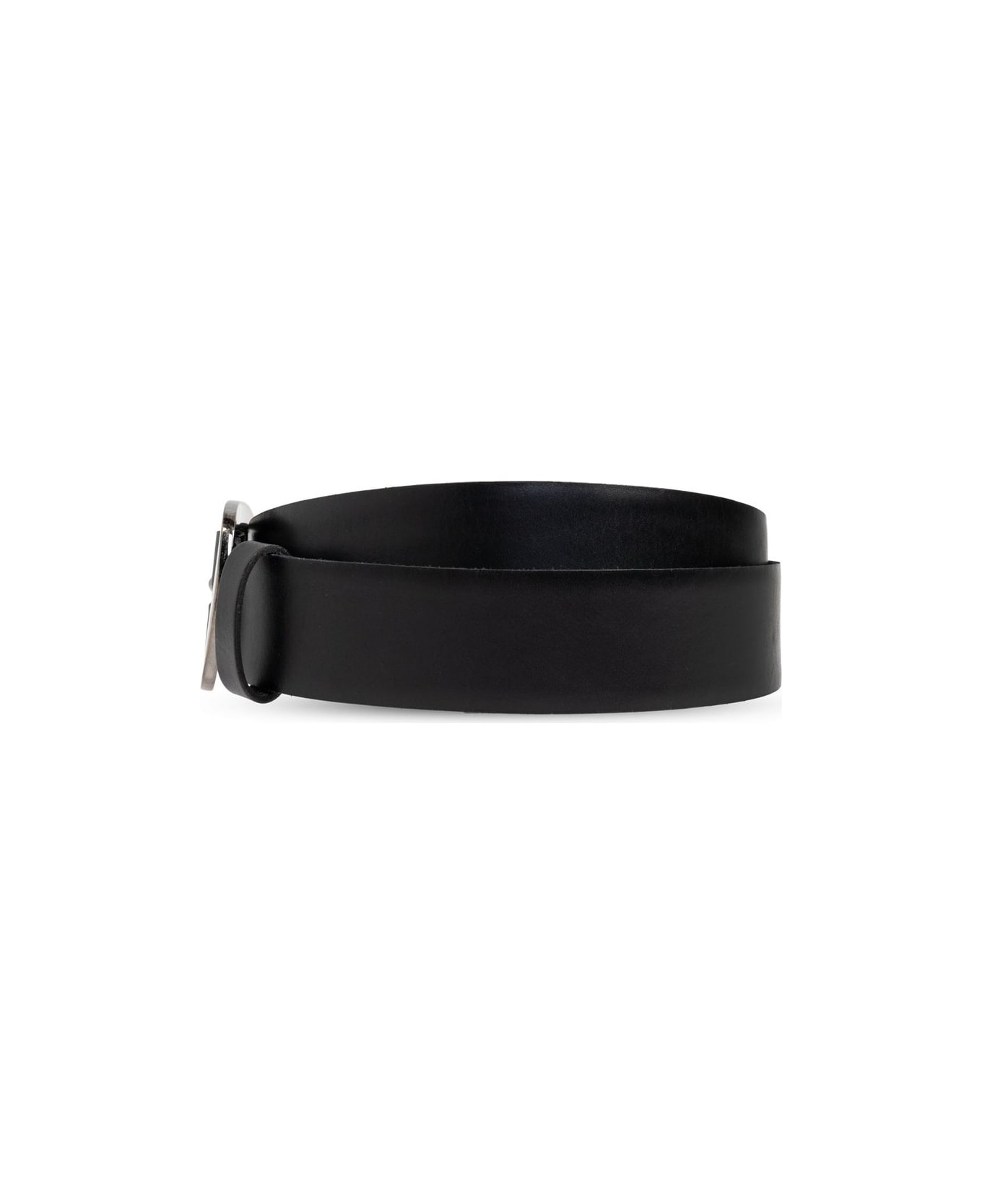 Dolce 
Gabbana Logo Engraved Belt - Nero