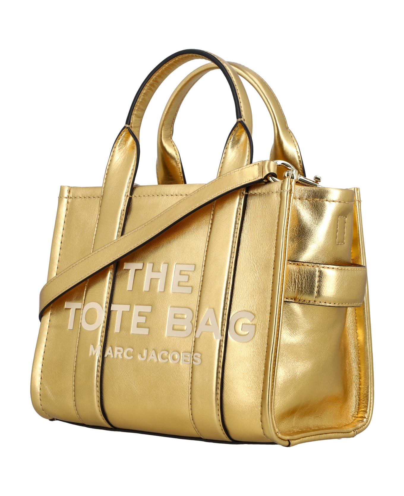 Marc Jacobs The Small Tote Bag Metallic - GOLD トートバッグ