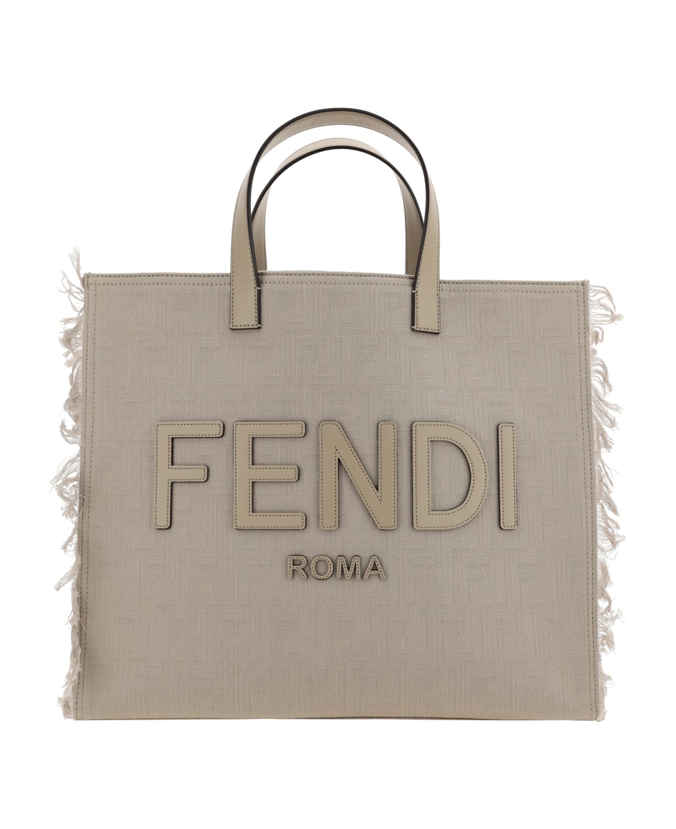Fendi Shopping Bag - Pietra+palladio
