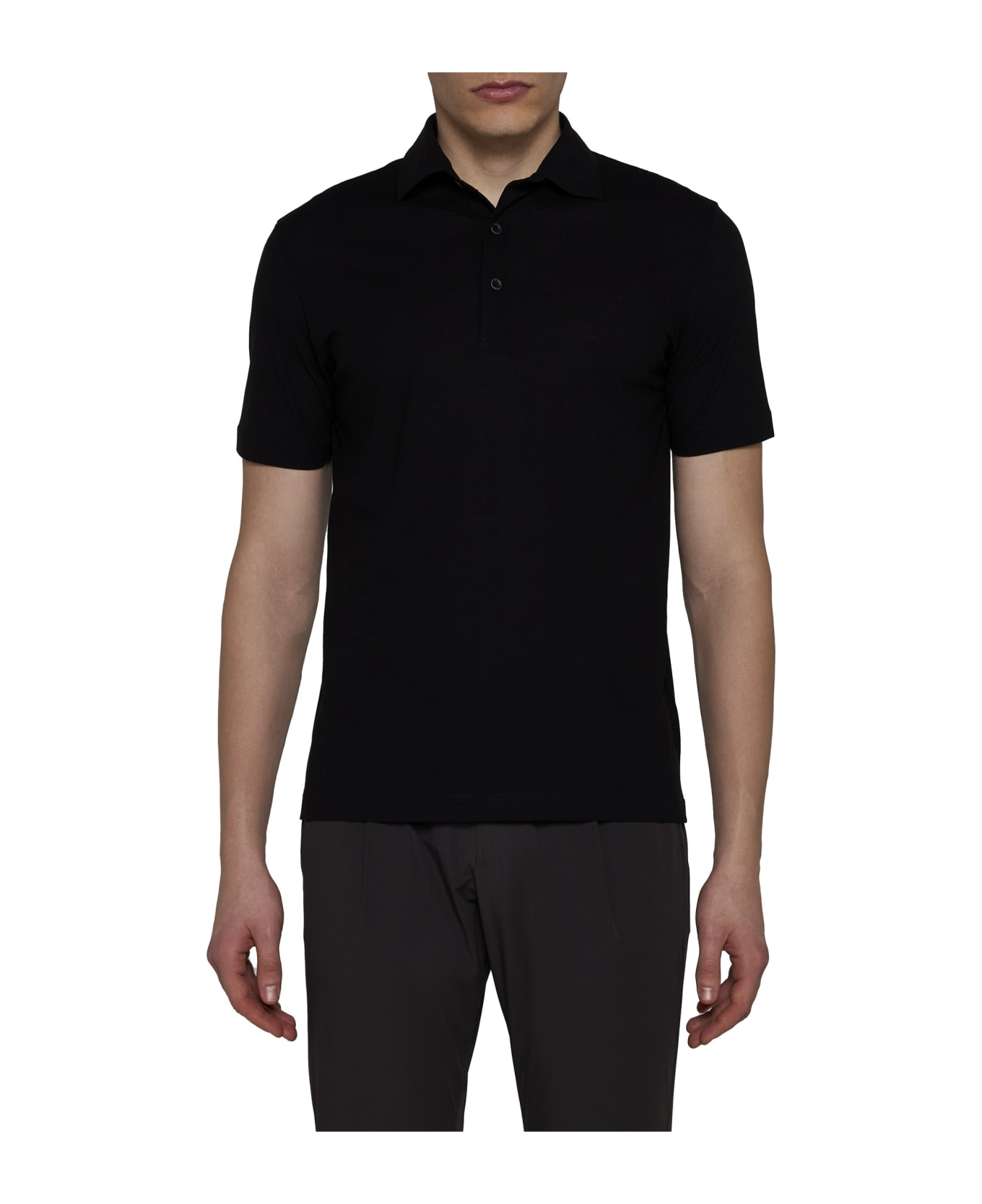 Herno Polo Shirt - Black