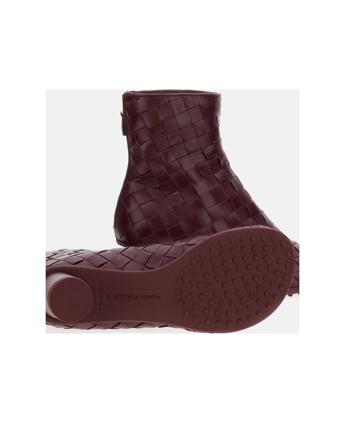 Bottega Veneta Atomic Ankle Boots - Brown