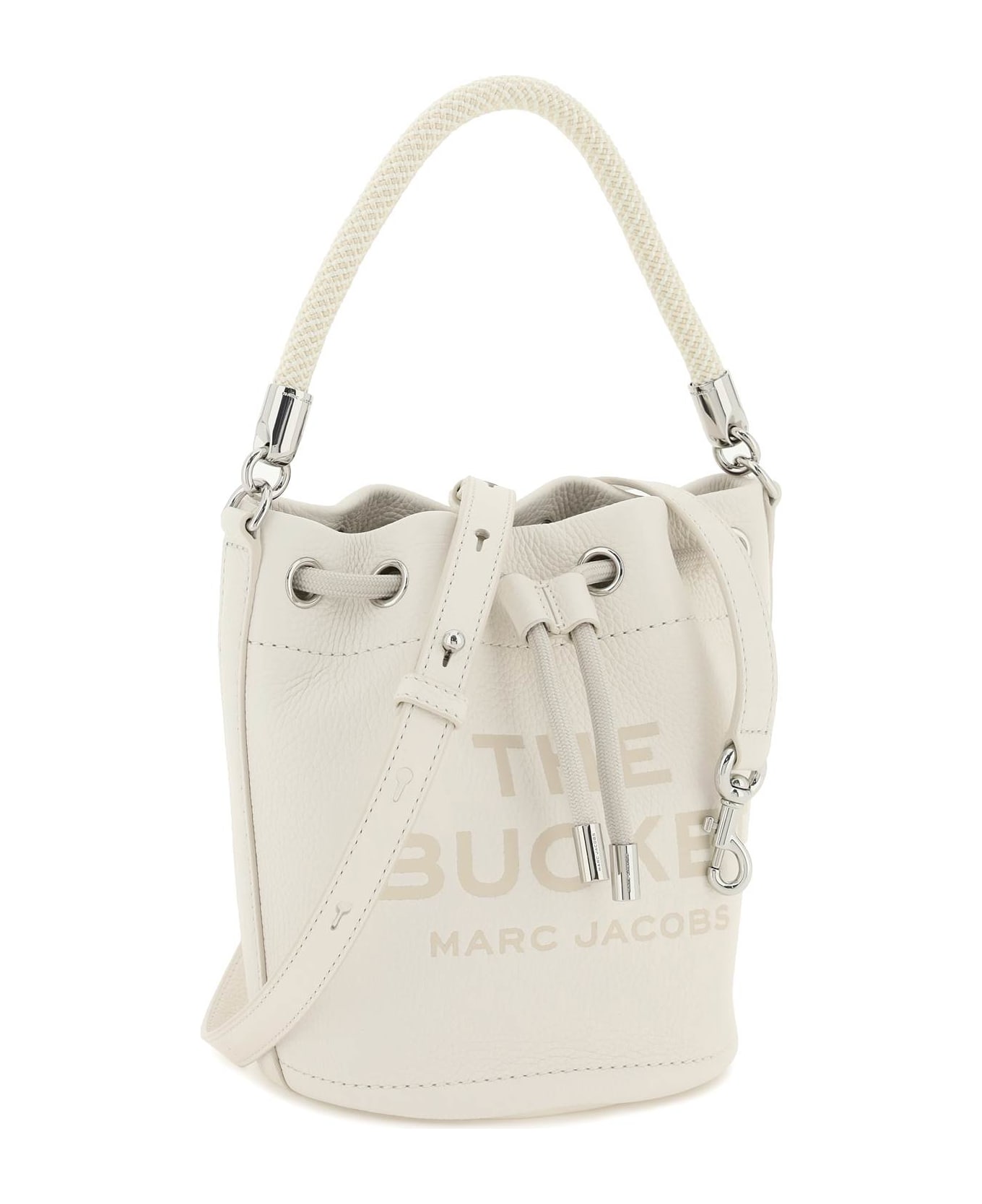 Marc Jacobs The Leather Bucket Bag - Silver トートバッグ