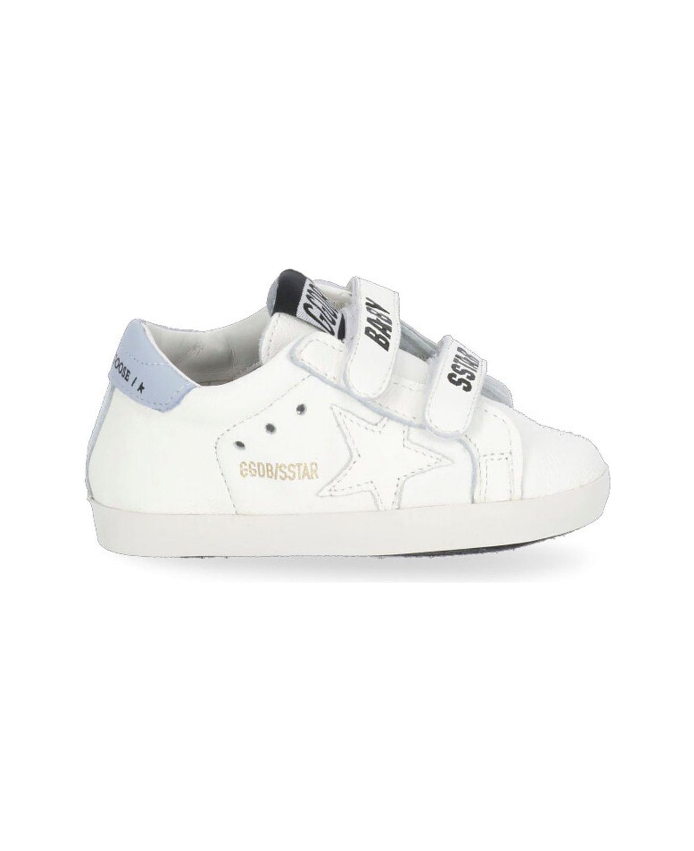 Golden Goose Sneakers Socks Gift Set - White/Power Blue