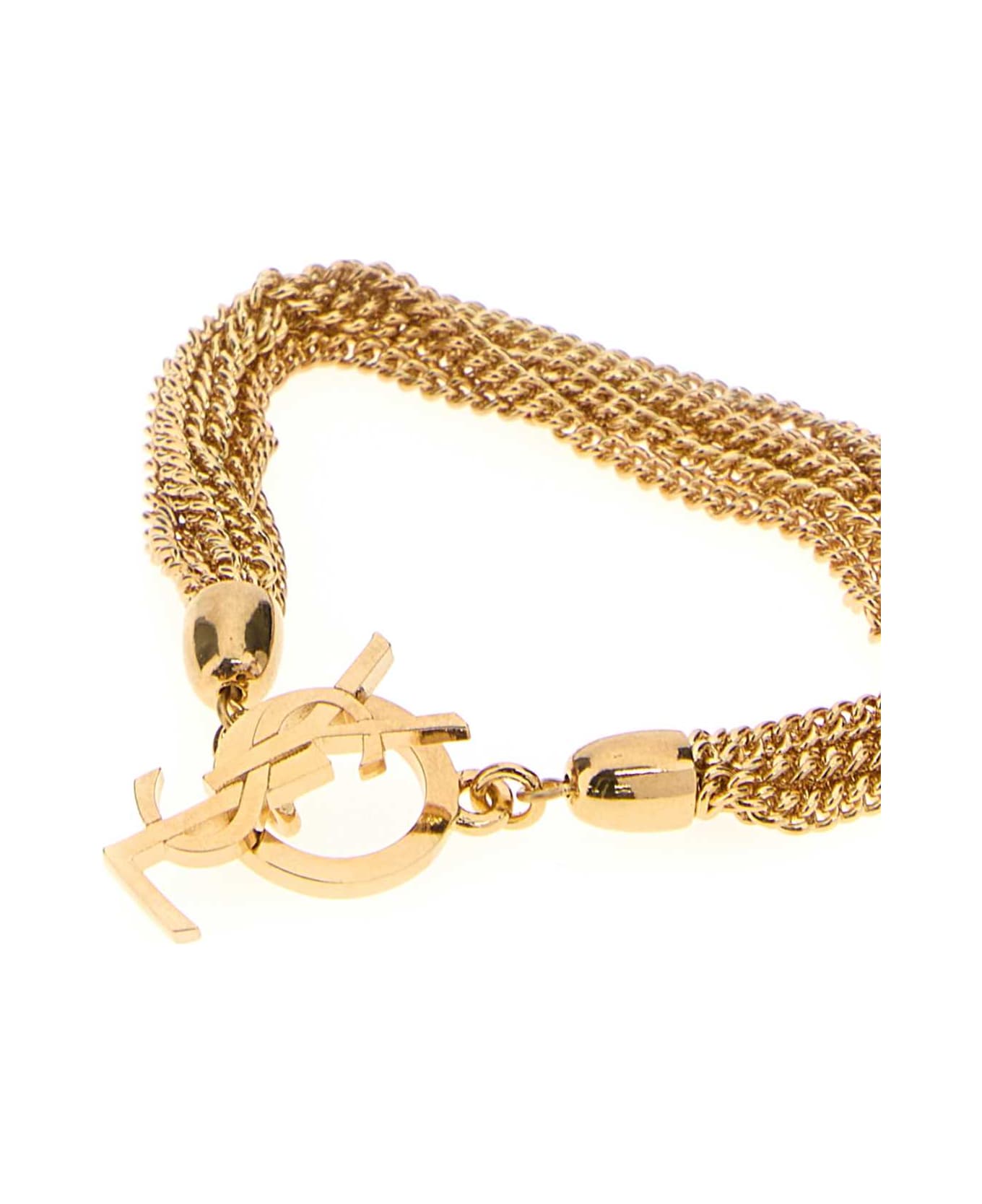 Saint Laurent Gold Metal Bracelet - ORLAITON
