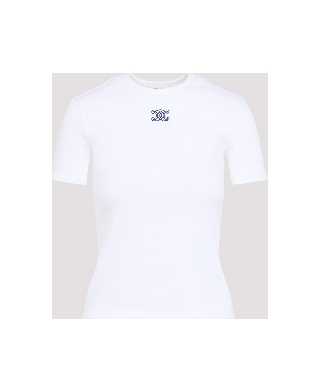 Celine Triomphe T-shirt - Ma Off White Navy