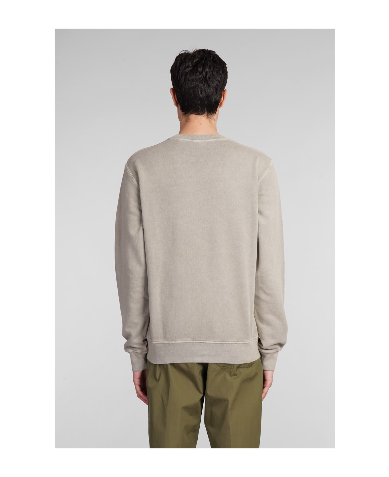 Aspesi Felpa Ay40 Sweatshirt In Beige Cotton - beige フリース