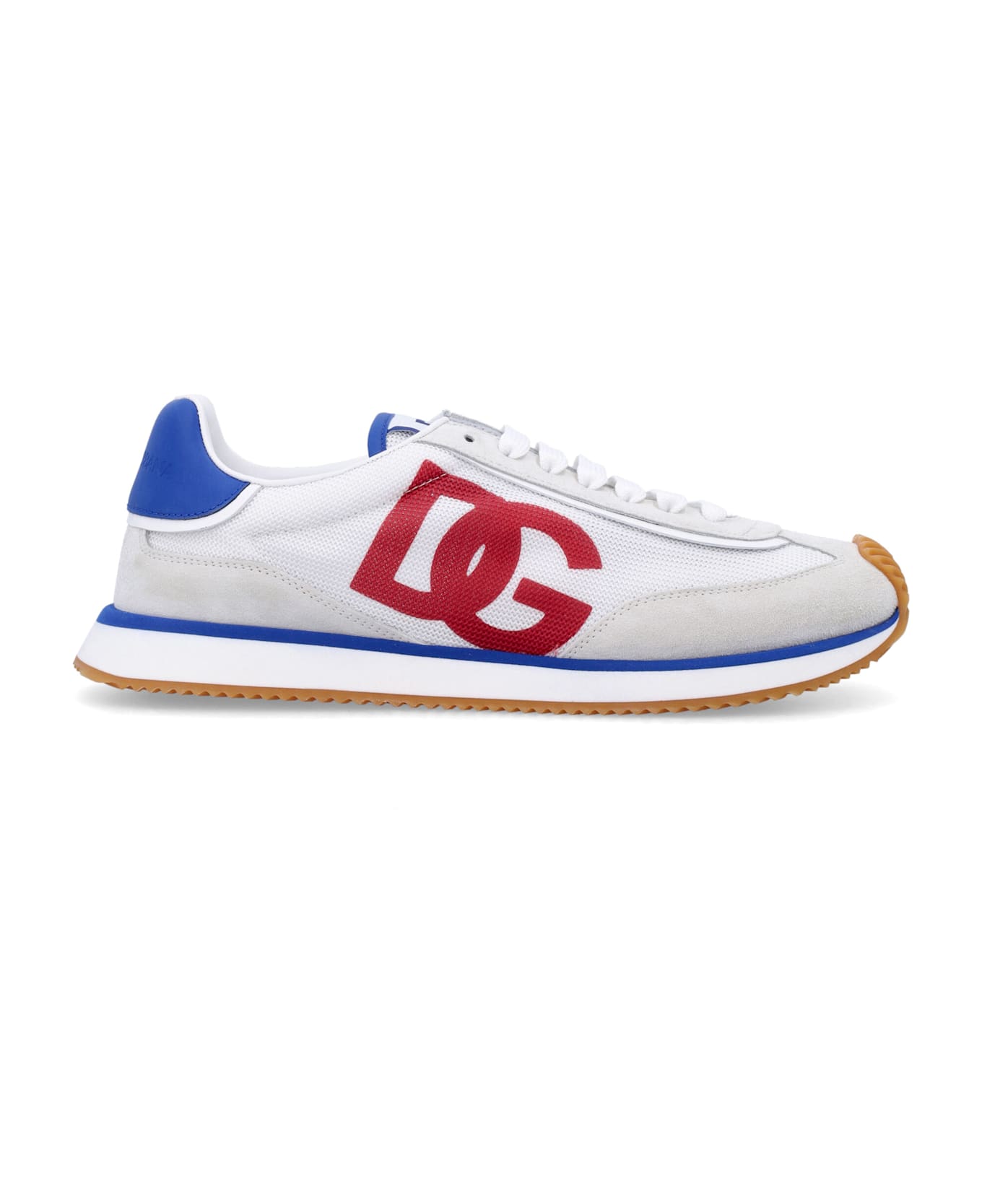 Dolce & Gabbana Dg Cushion Sneakers - WHITE RED