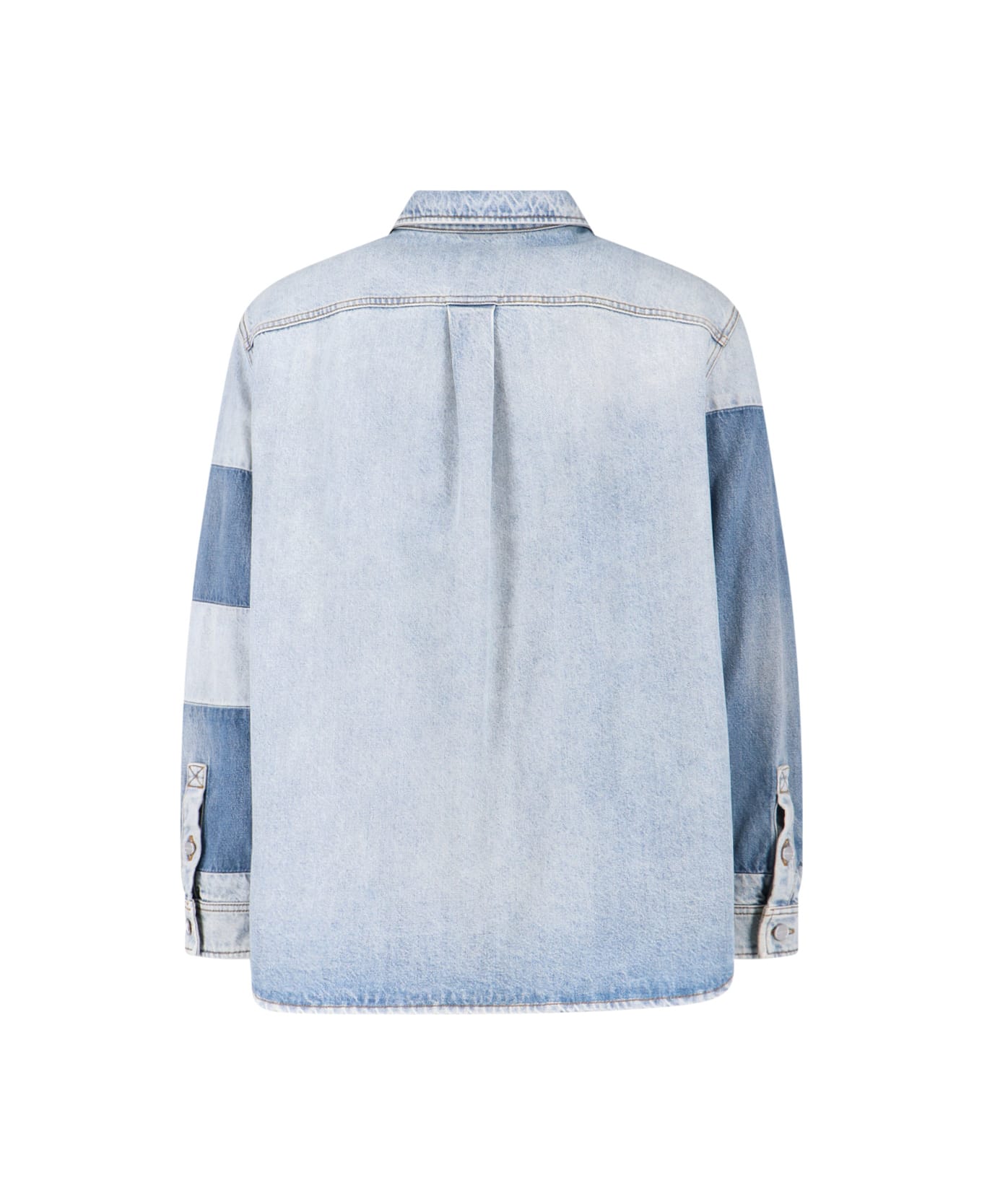Gucci Denim Logo Shirt - Light Blue
