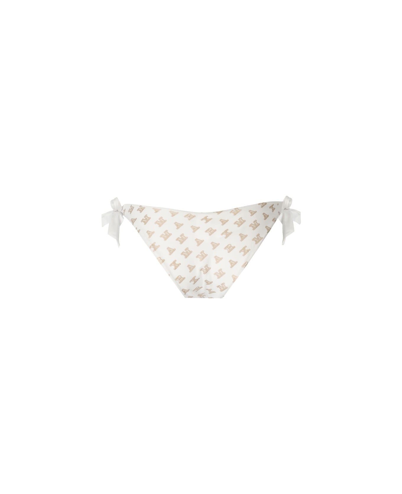 Max Mara Beachwear Samira White Bikini Bottom