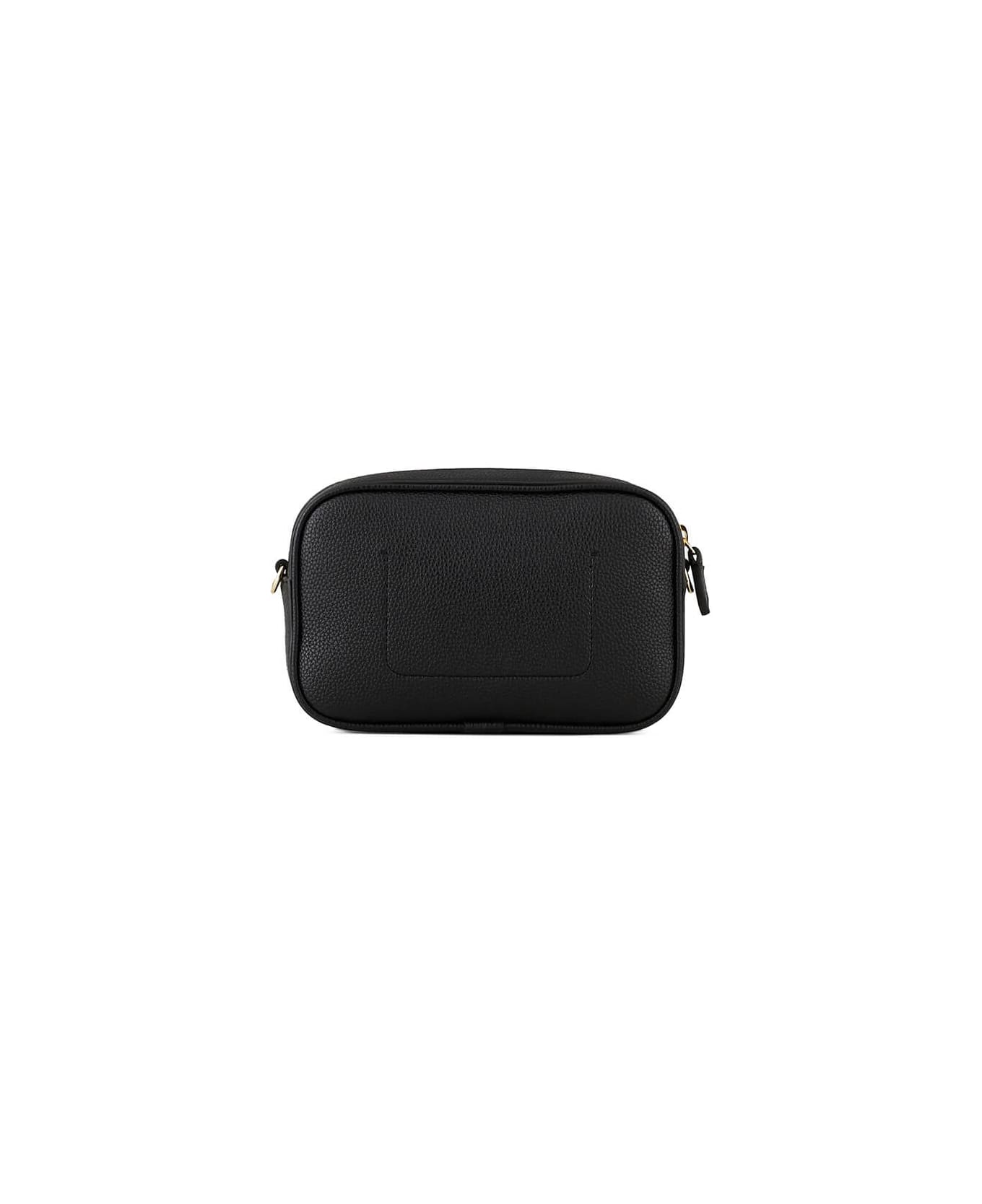Emporio Armani Black Camera Bag - BLACK