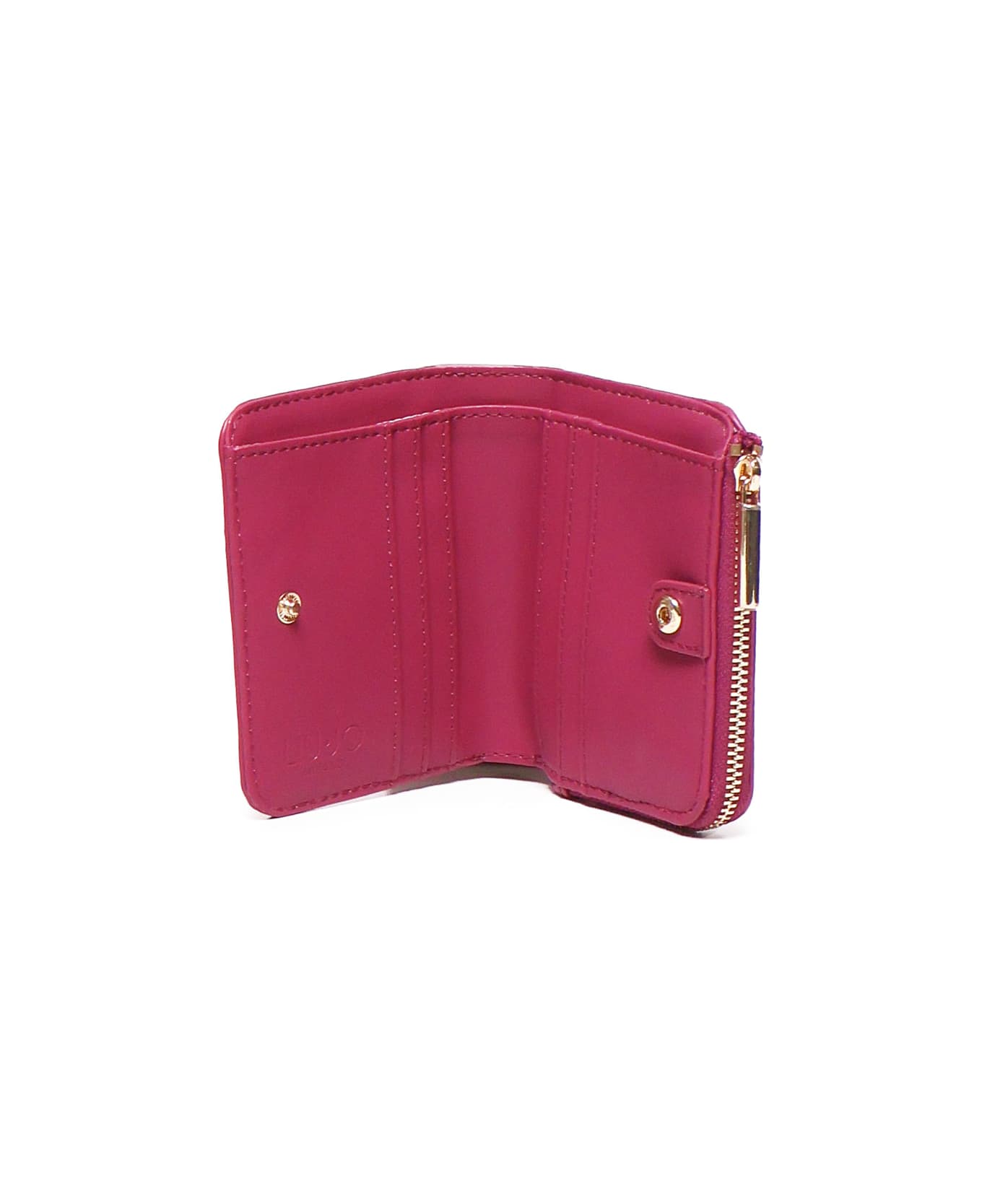 Liu-Jo Wallet With Metallic Logo - VERY Pink