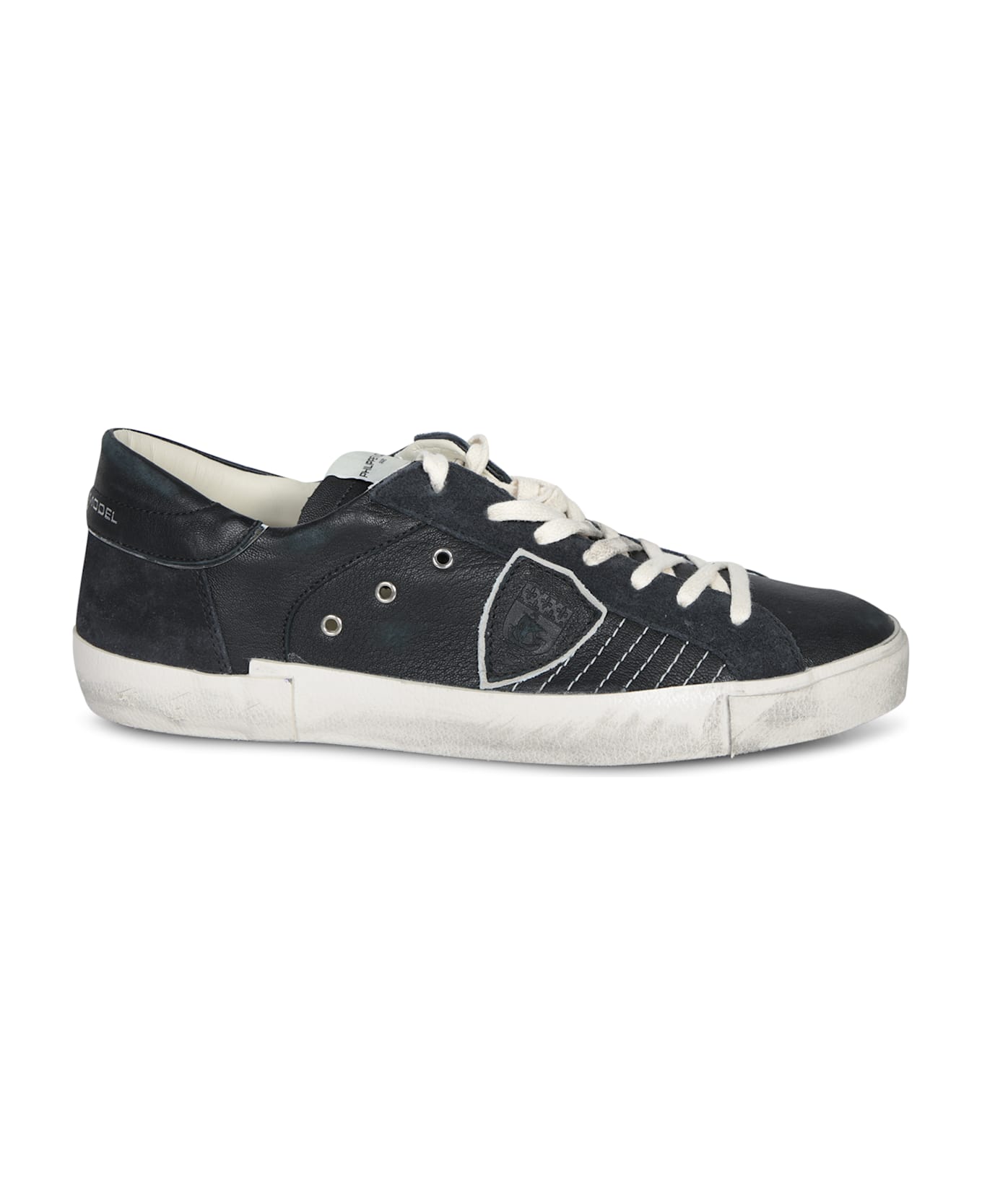 Philippe Model Prsx Low Black Sneakers - Black