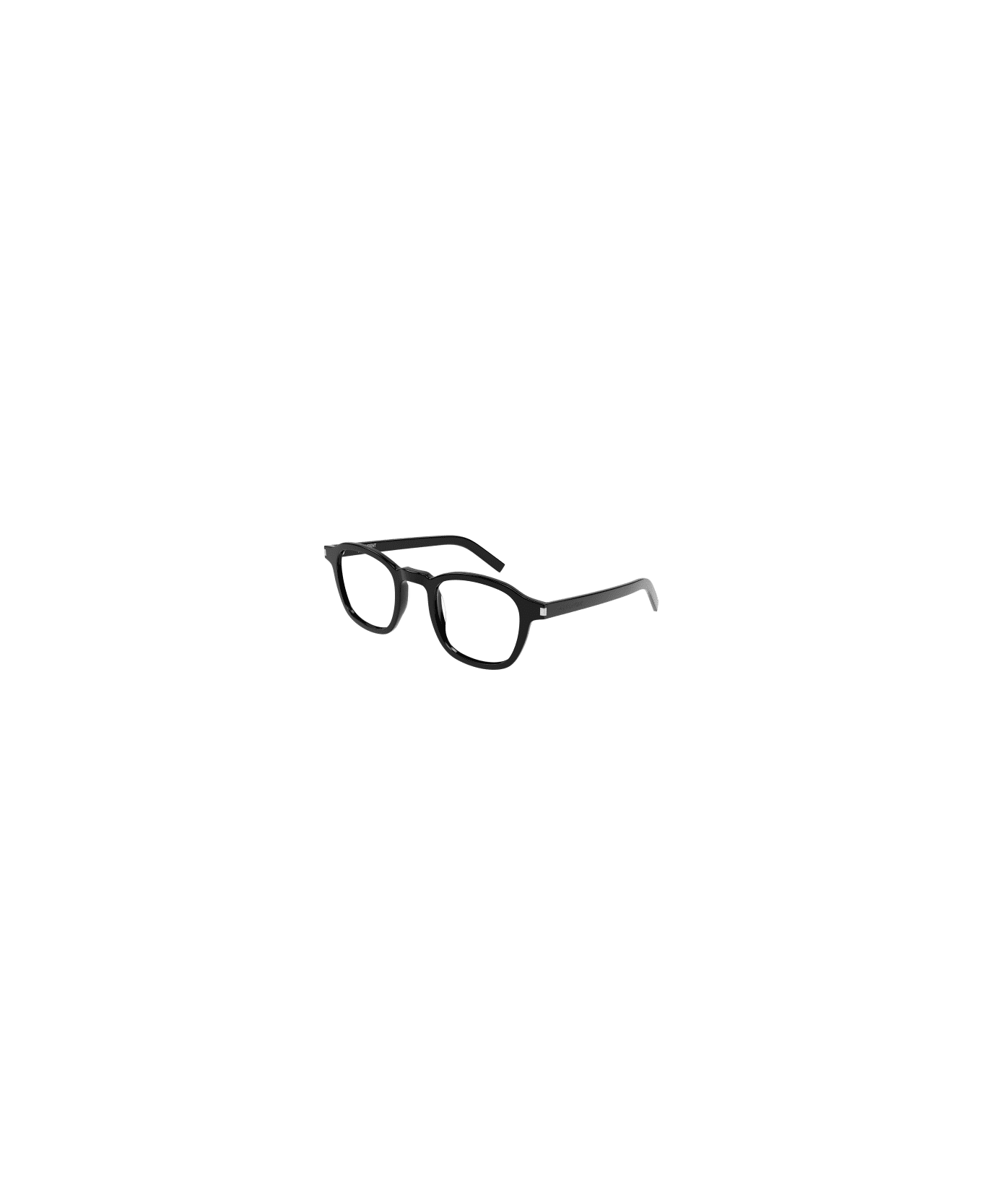 Saint Laurent Eyewear SL 549 SLIM OPT Eyewear - Black Black Transpare