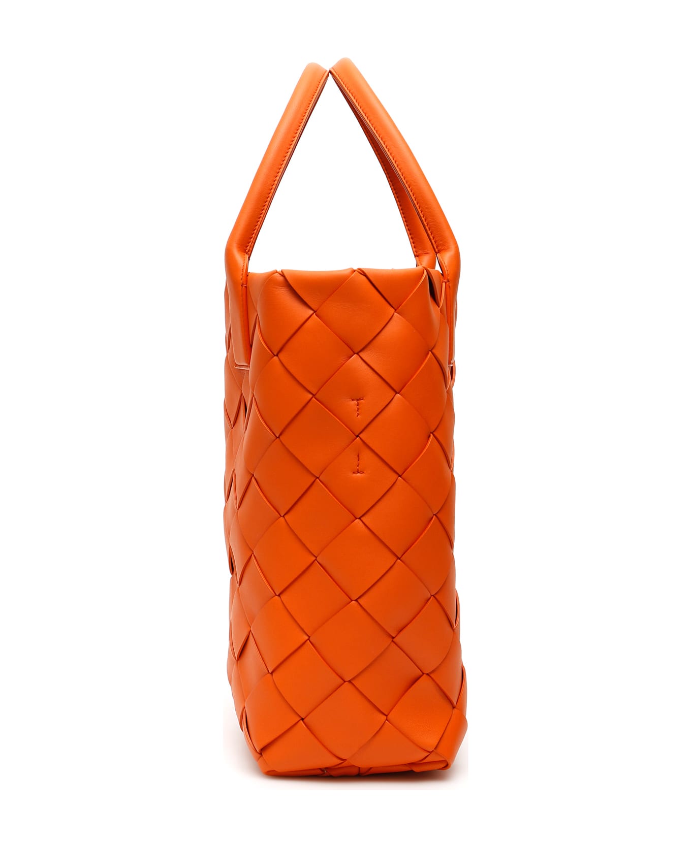 Bottega Veneta Maxi Cabat 30 Bag - BURNED ORANGE GOLD (Orange)