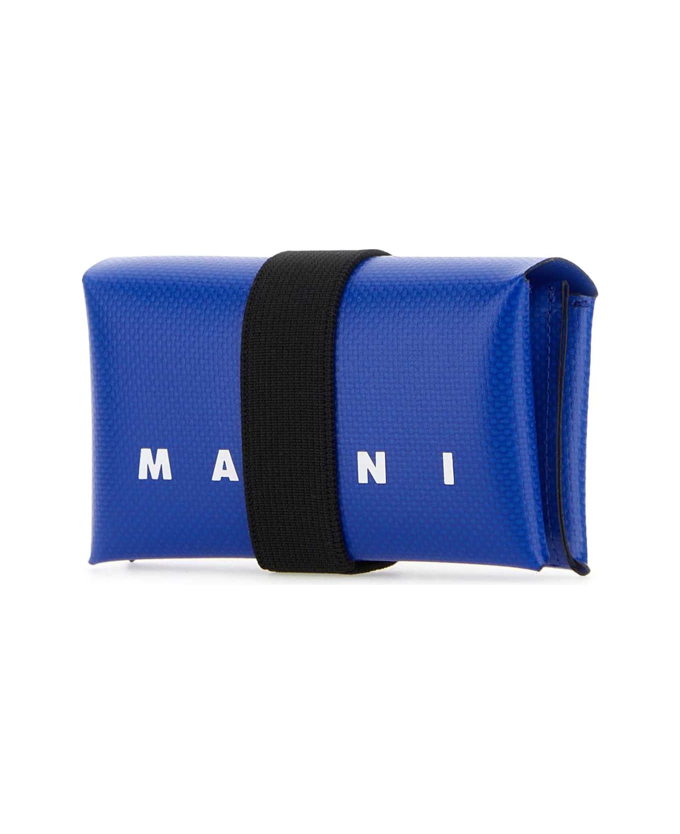 Marni Blue Pvc Wallet - ROYAL 財布