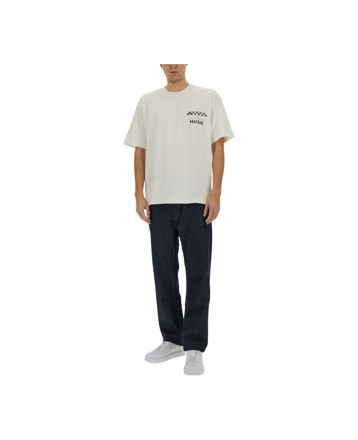 Hugo Boss T-shirt 
drallie
 - Natural