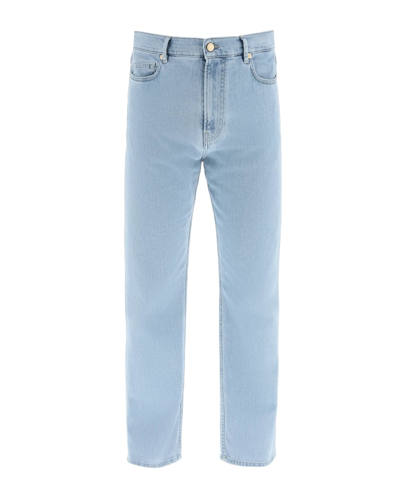 Agnona Five-pocket Soft Denim Jeans - BLEACHED (Blue)