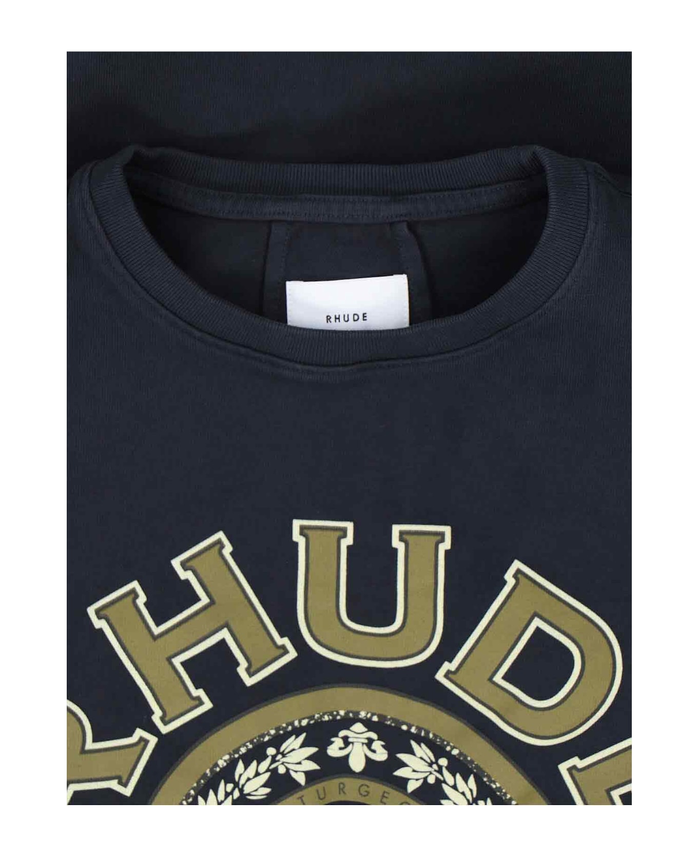 Rhude Logo T-shirt - Black
