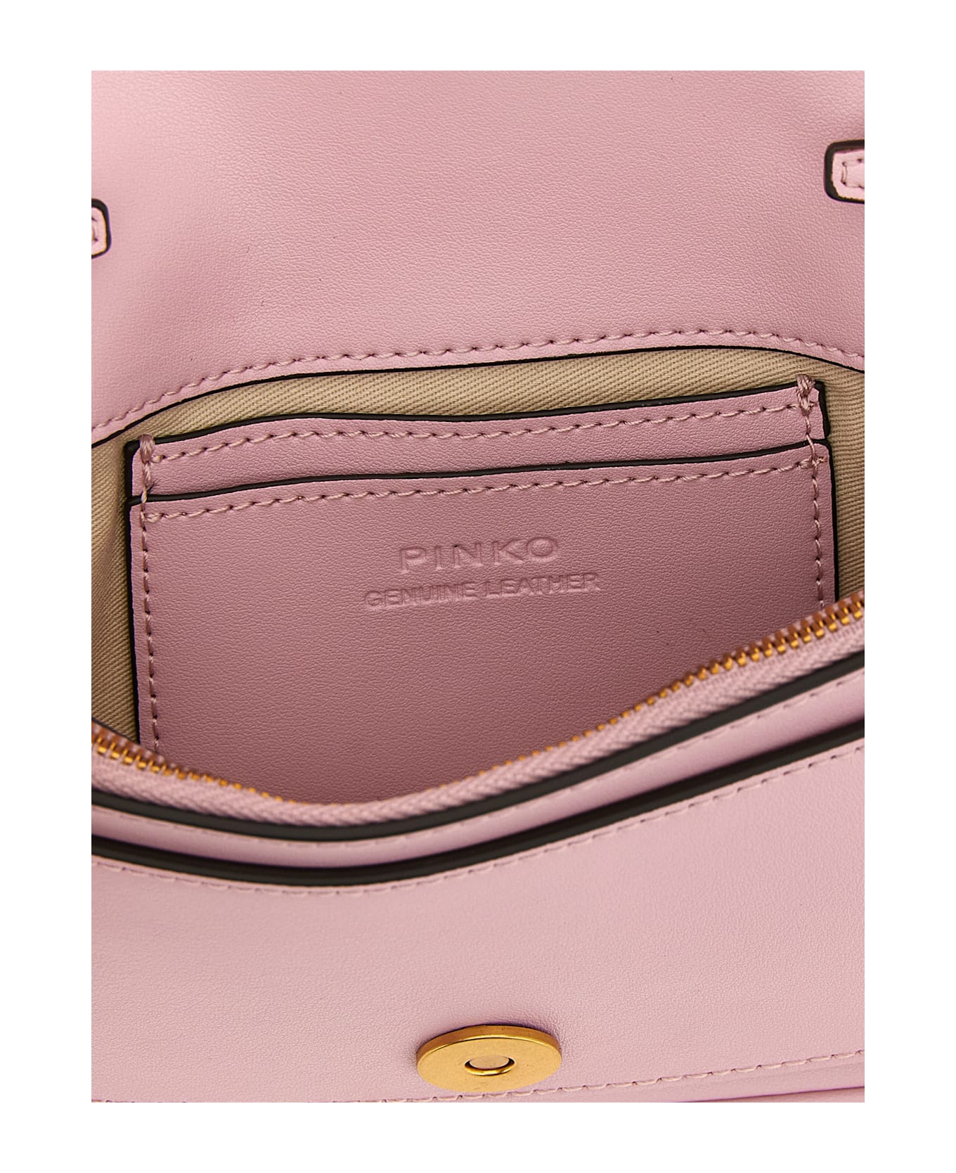 Pinko 'pocket Love One' Crossbody Bag - Pink