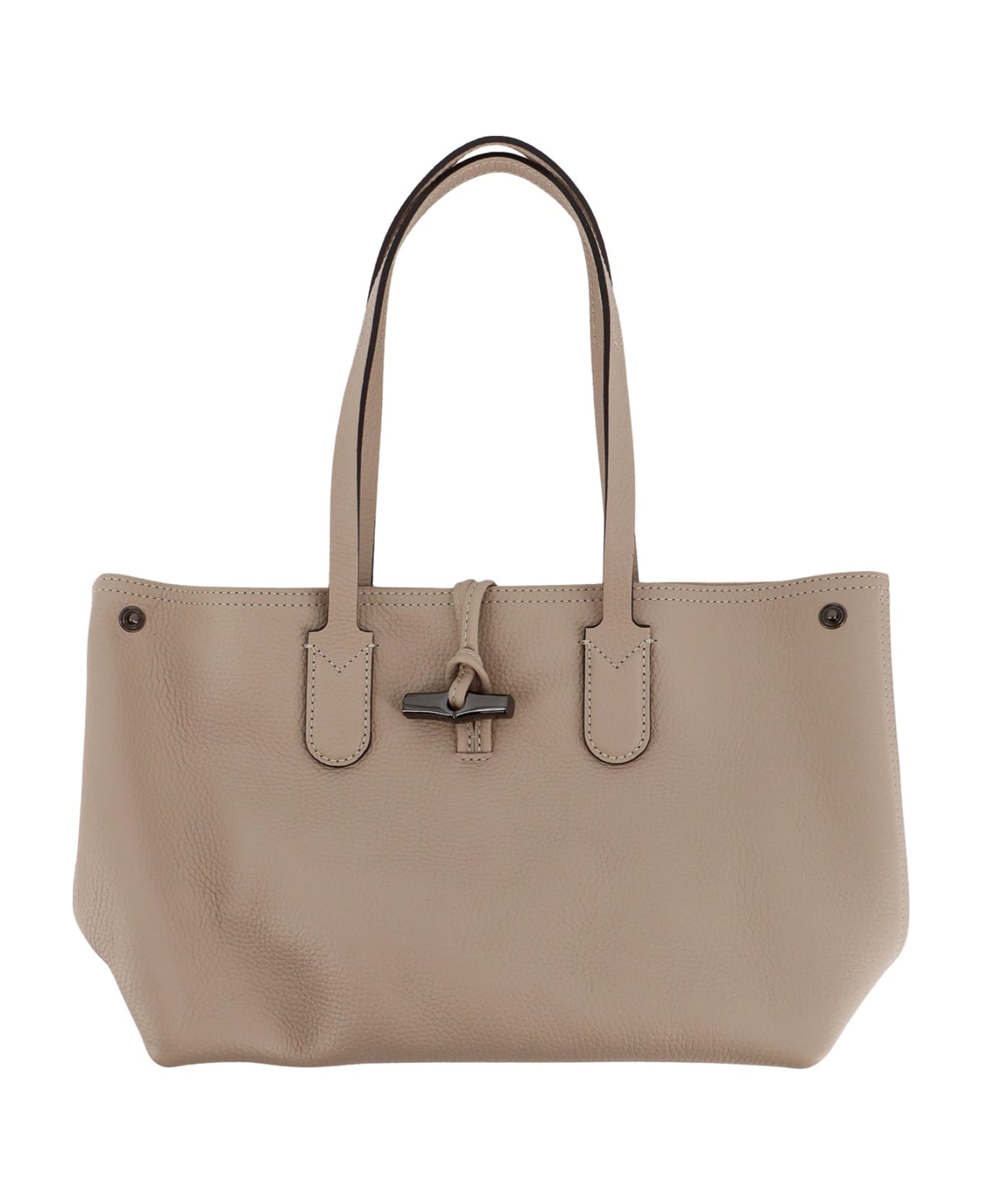 Longchamp Roseau Essential Shoulder Bag - Beige トートバッグ