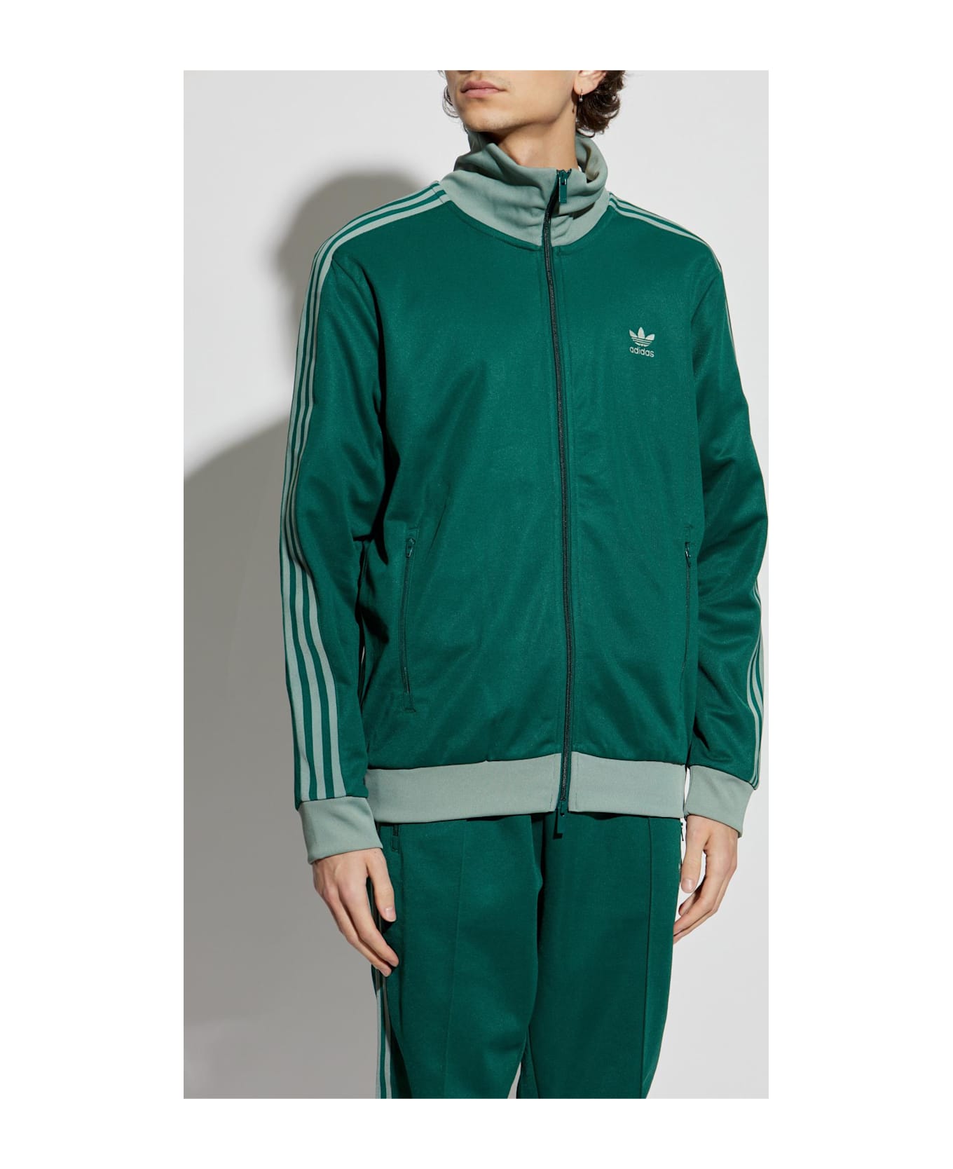 Adidas Originals Sweatshirt With Logo - Green