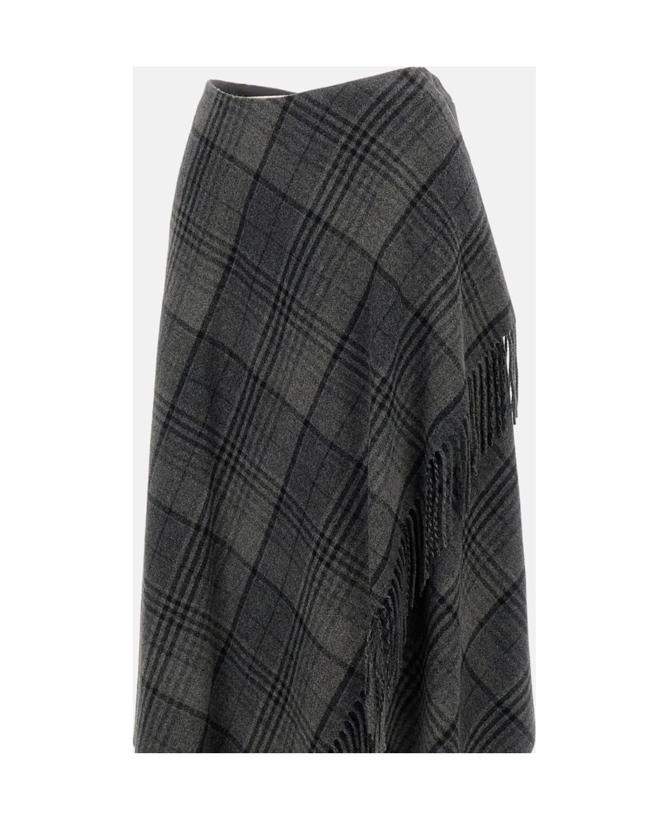Ralph Lauren Wrap Skirt - Grey