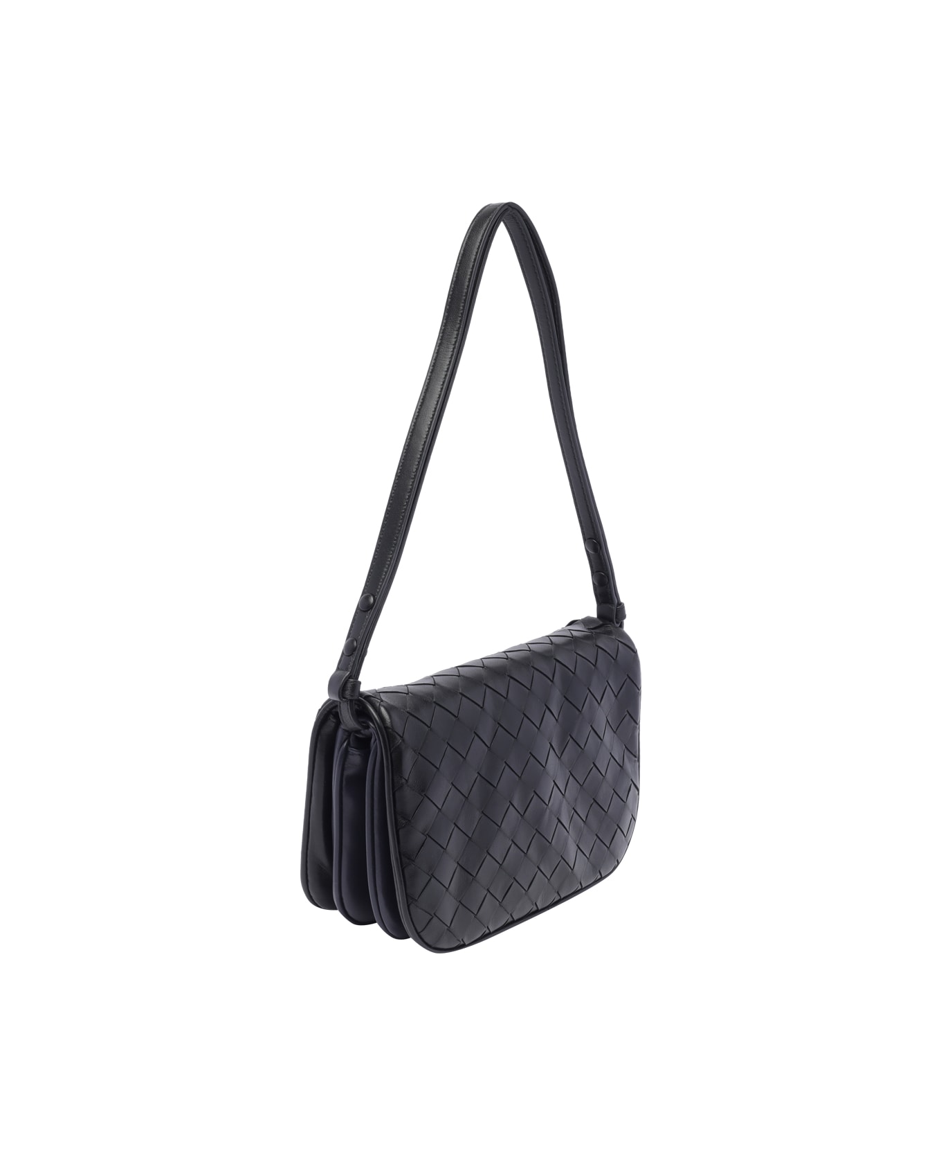 Bottega Veneta Intrecciato Pouch - Black