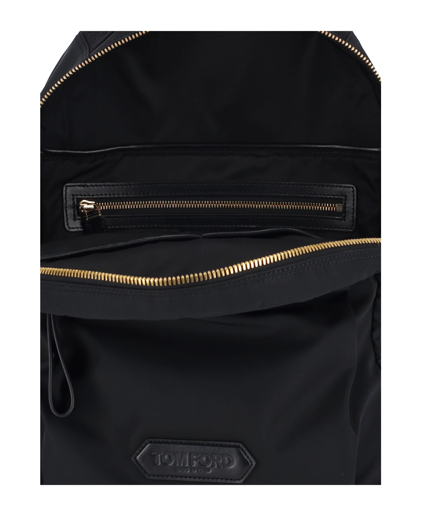 Tom Ford Logo Backpack - Black