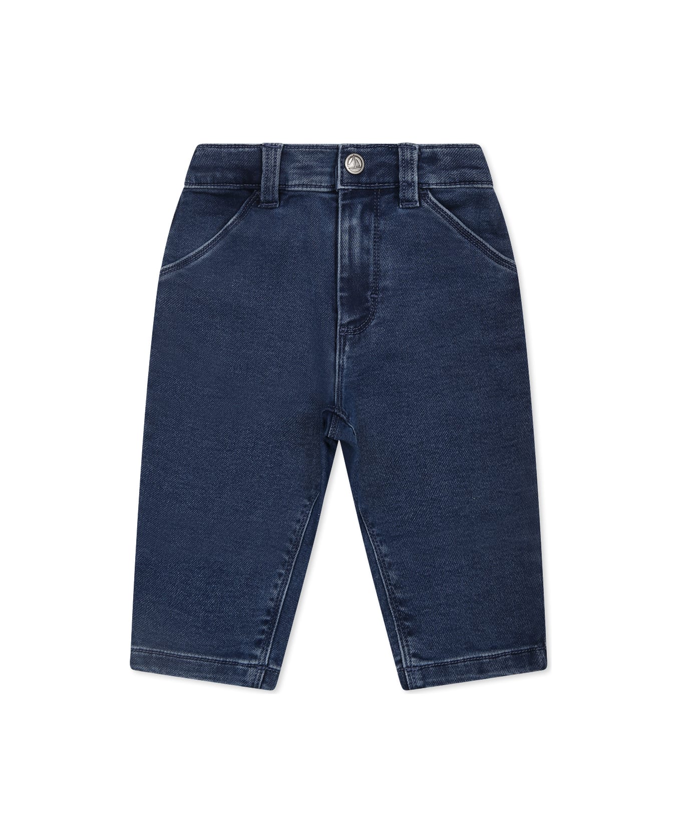Petit Bateau Denim Jeans For Babykids - Denim