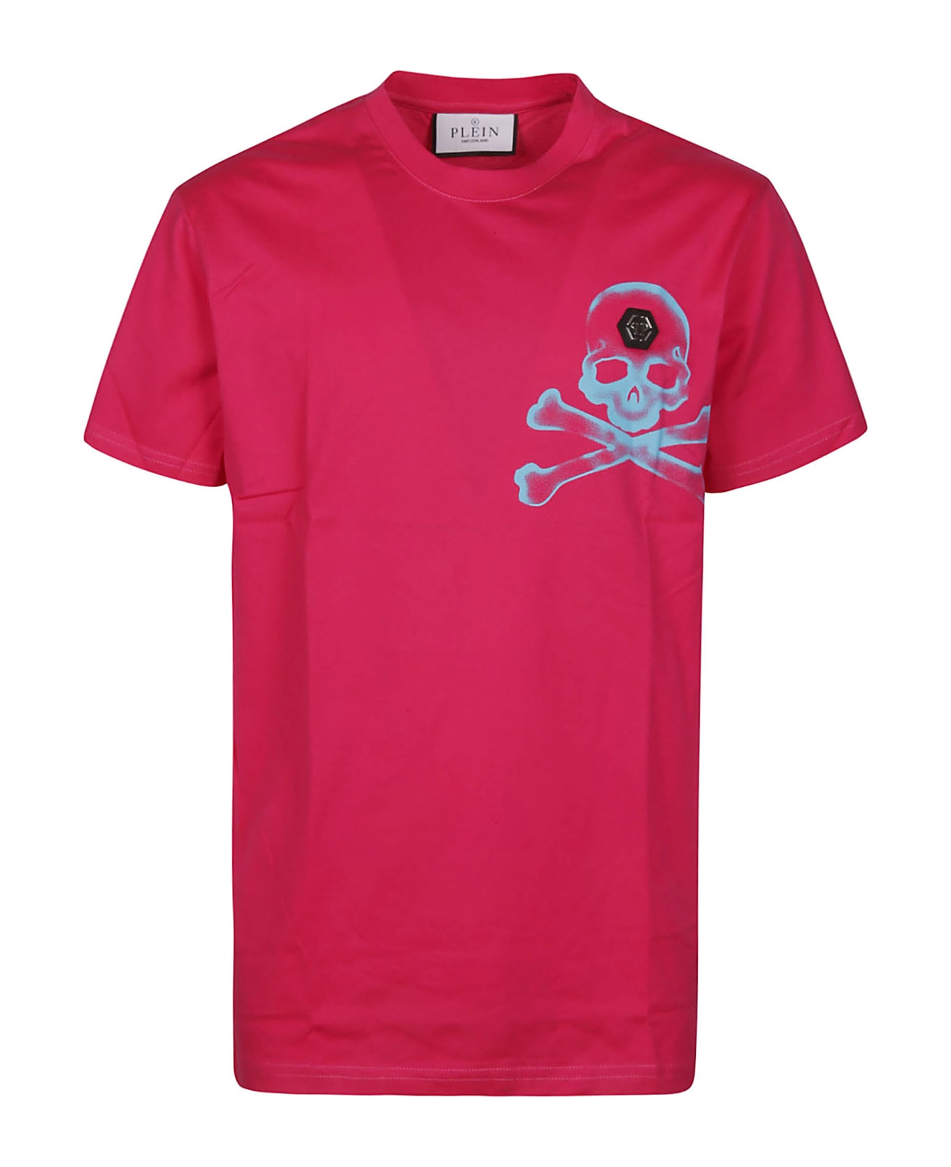 Philipp Plein Round Neck T-shirt - Fuschia シャツ