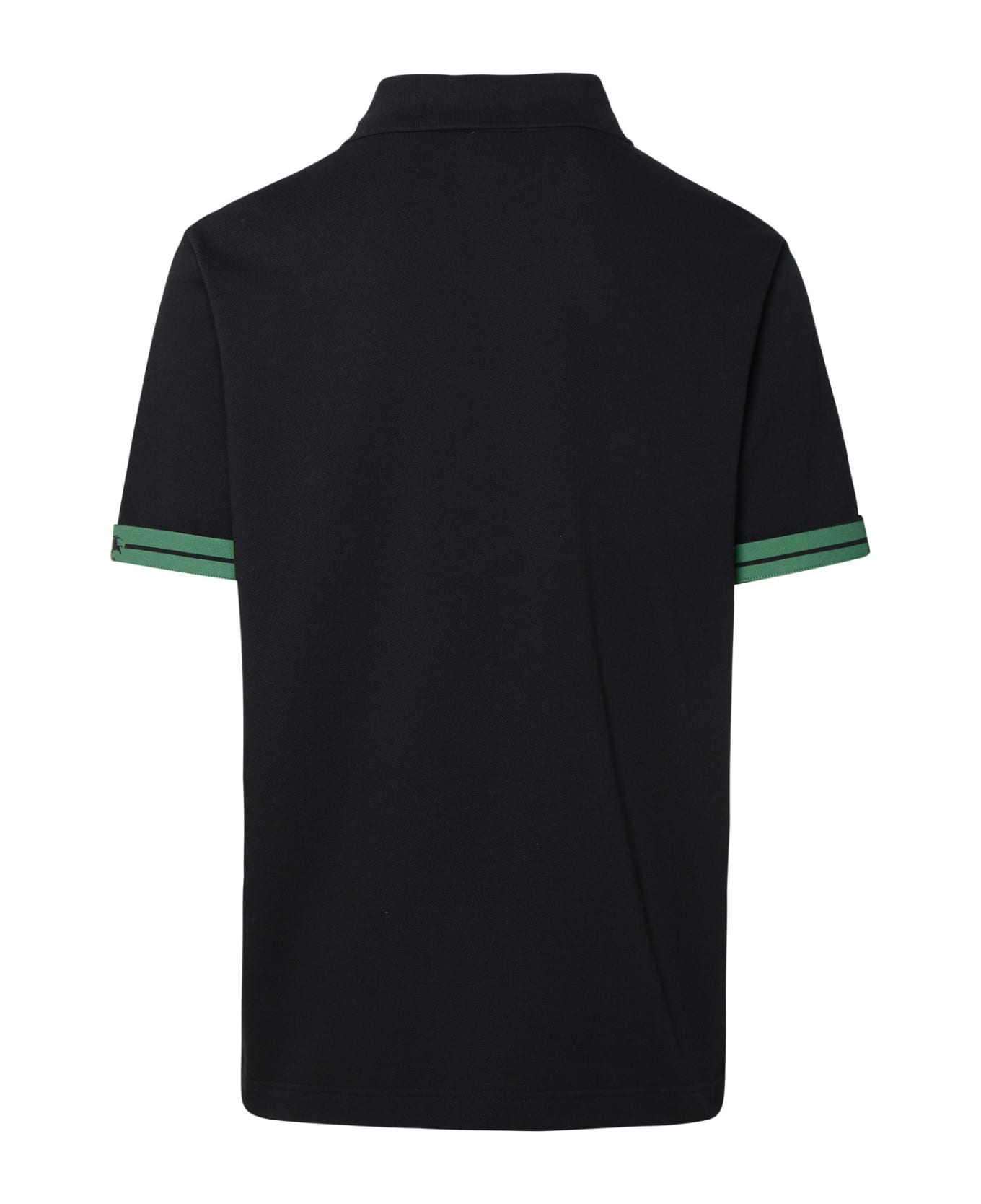 Burberry Black Cotton Polo Shirt - Black シャツ
