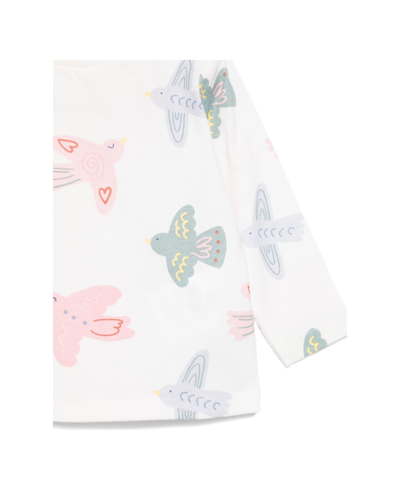 Stella McCartney Kids Long-sleeved Cotton Crewneck Sweater - MultiColour