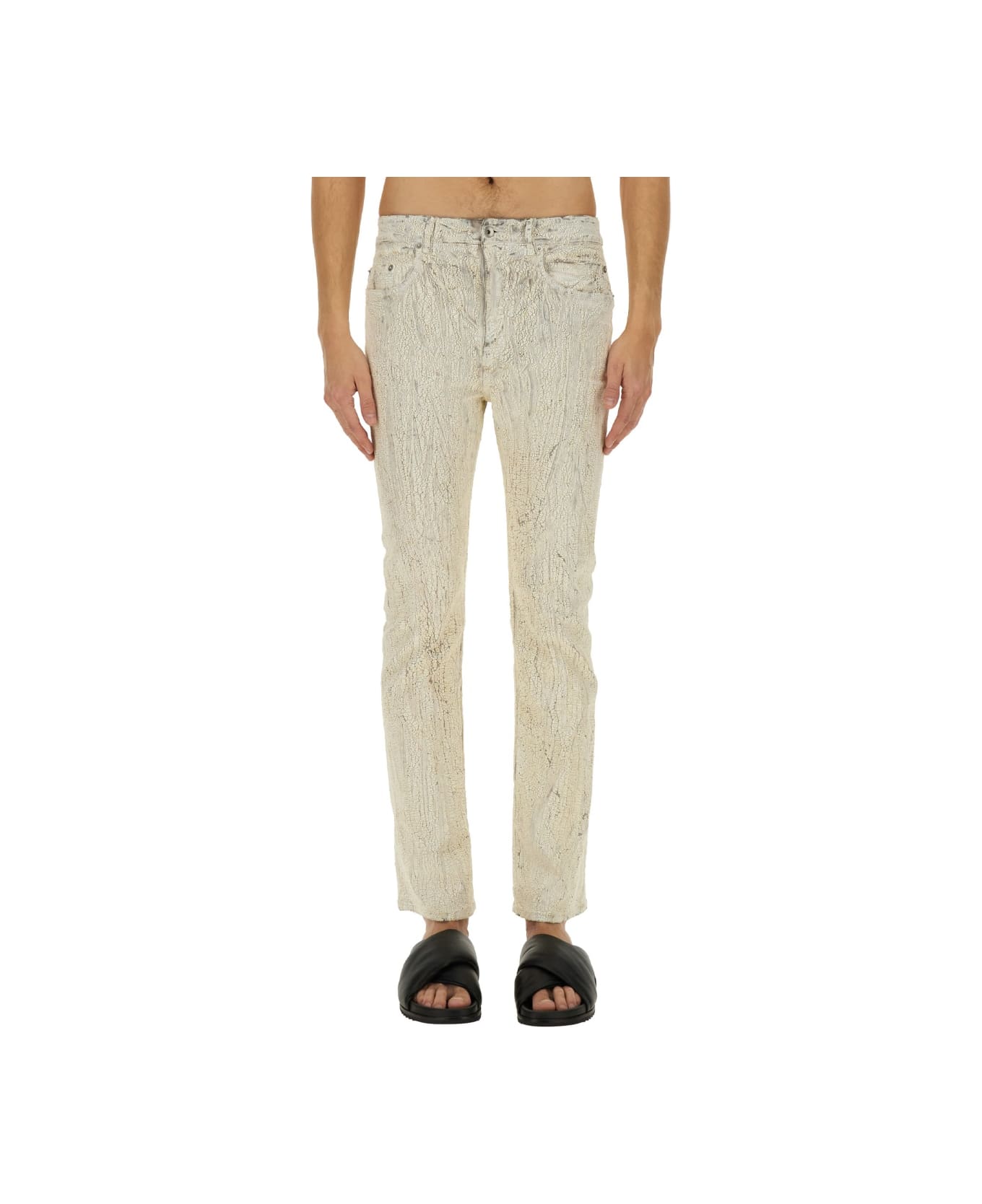 Rick Owens Pants "i-headon Utility" - IVORY