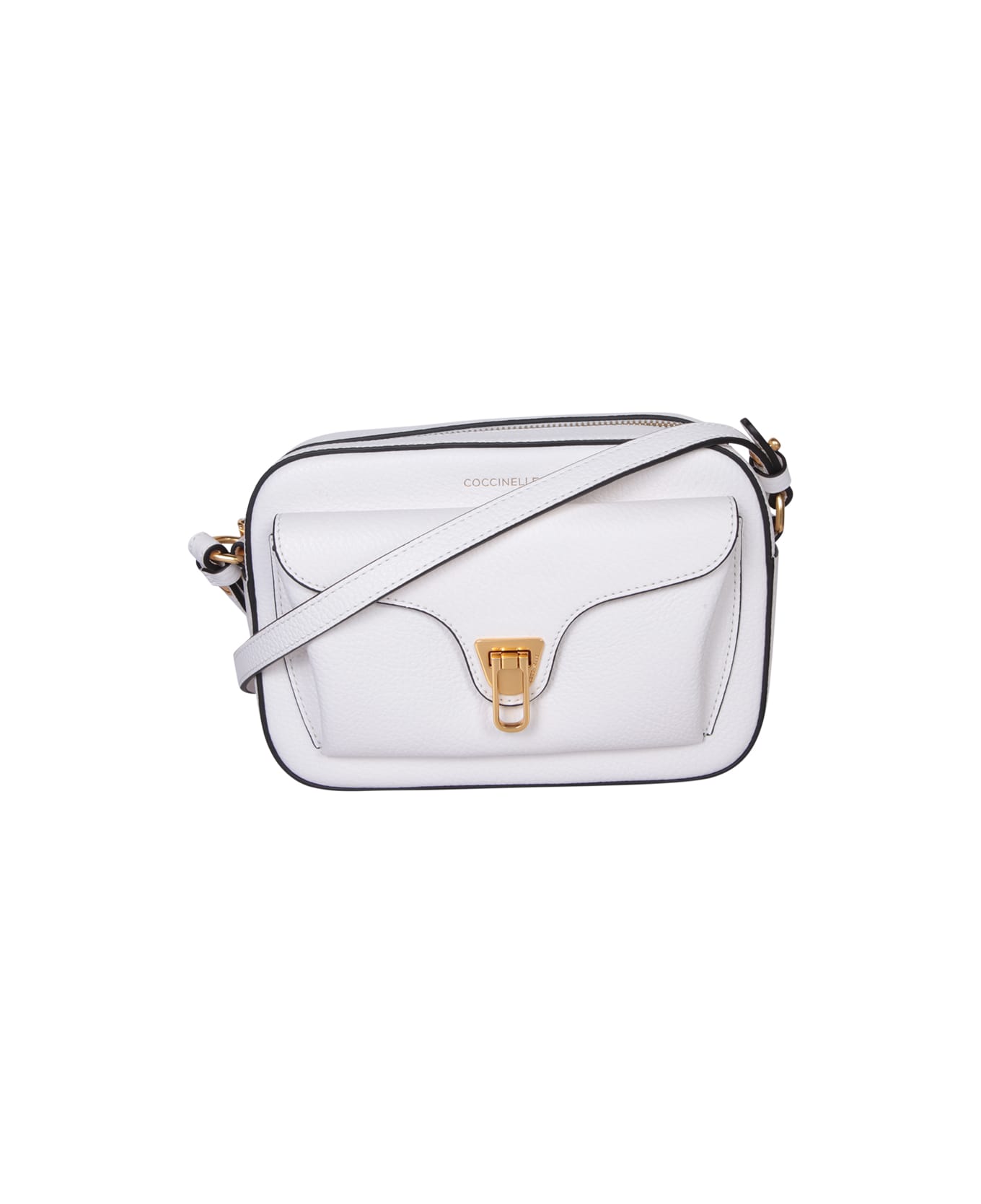 Coccinelle Beat Soft White Bag - White ショルダーバッグ