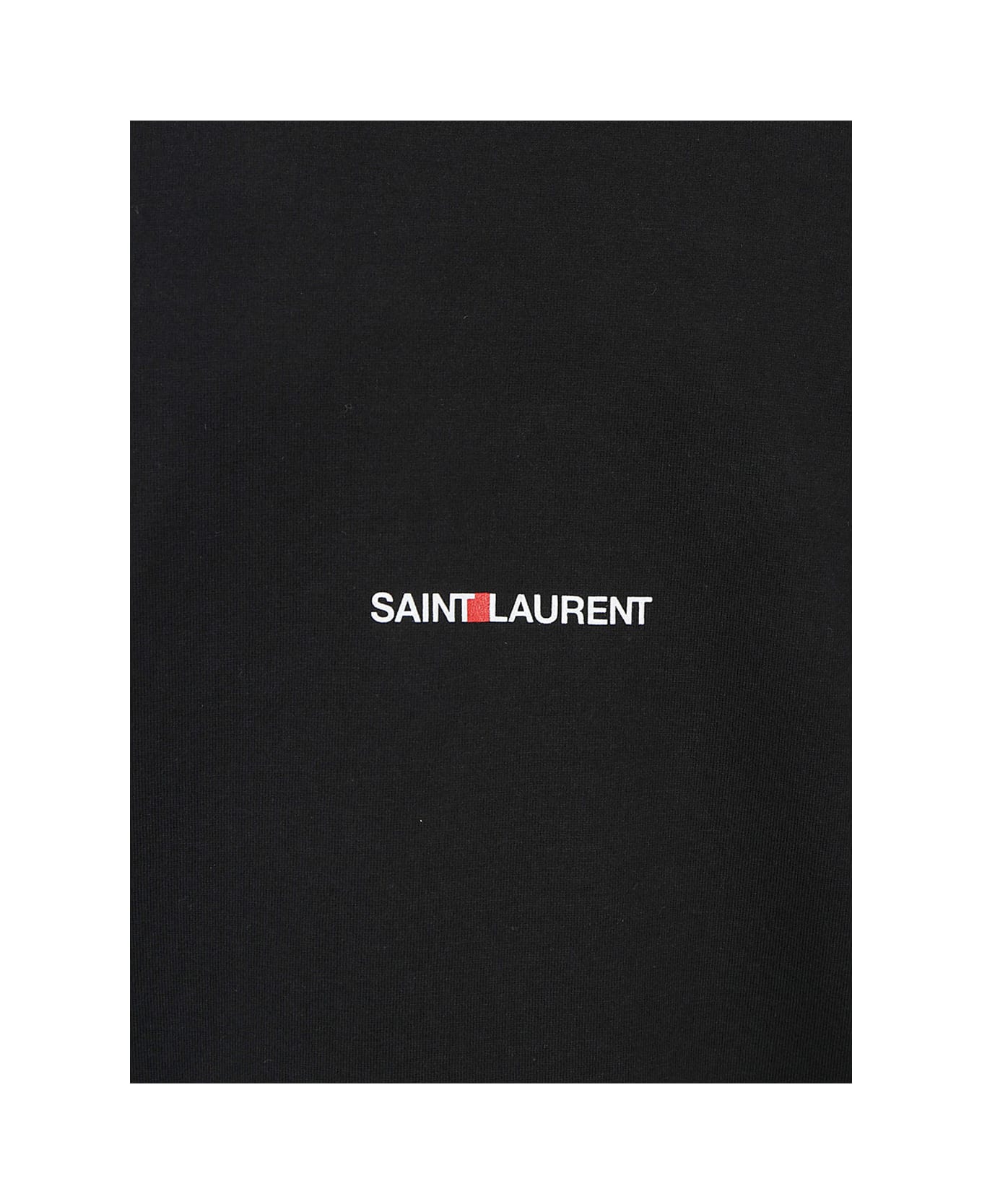 Saint Laurent Logo T-shirt - Black