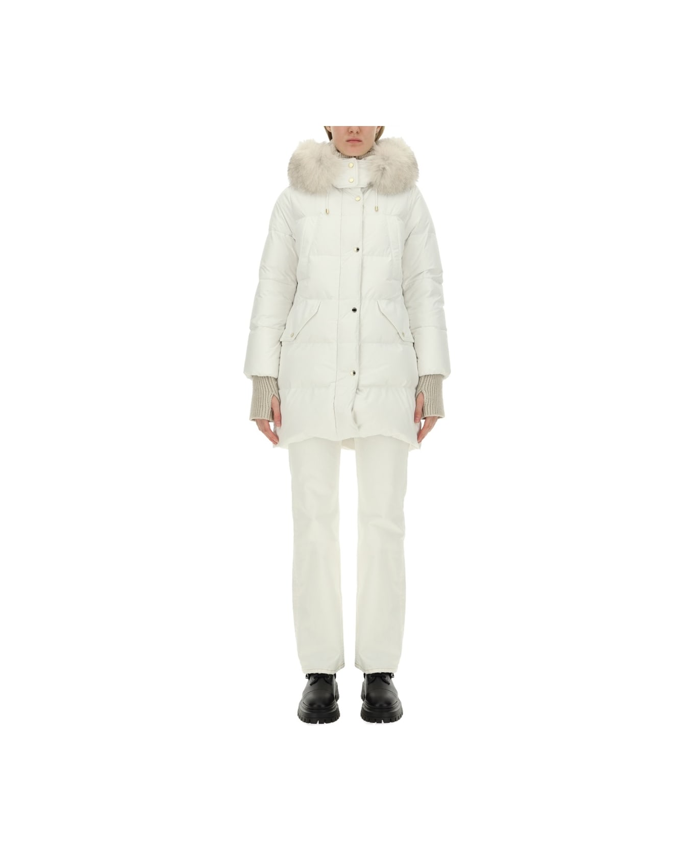 Moorer Down Jacket "talassa" - WHITE