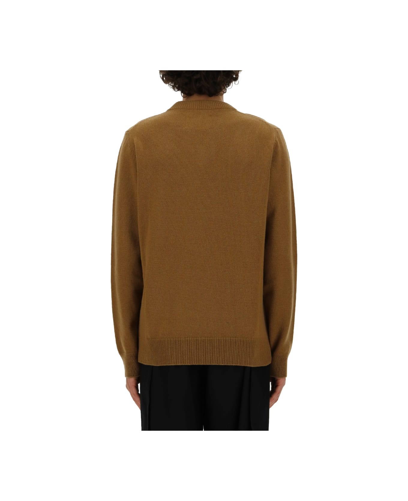 Jil Sander V-neck Sweater - BEIGE