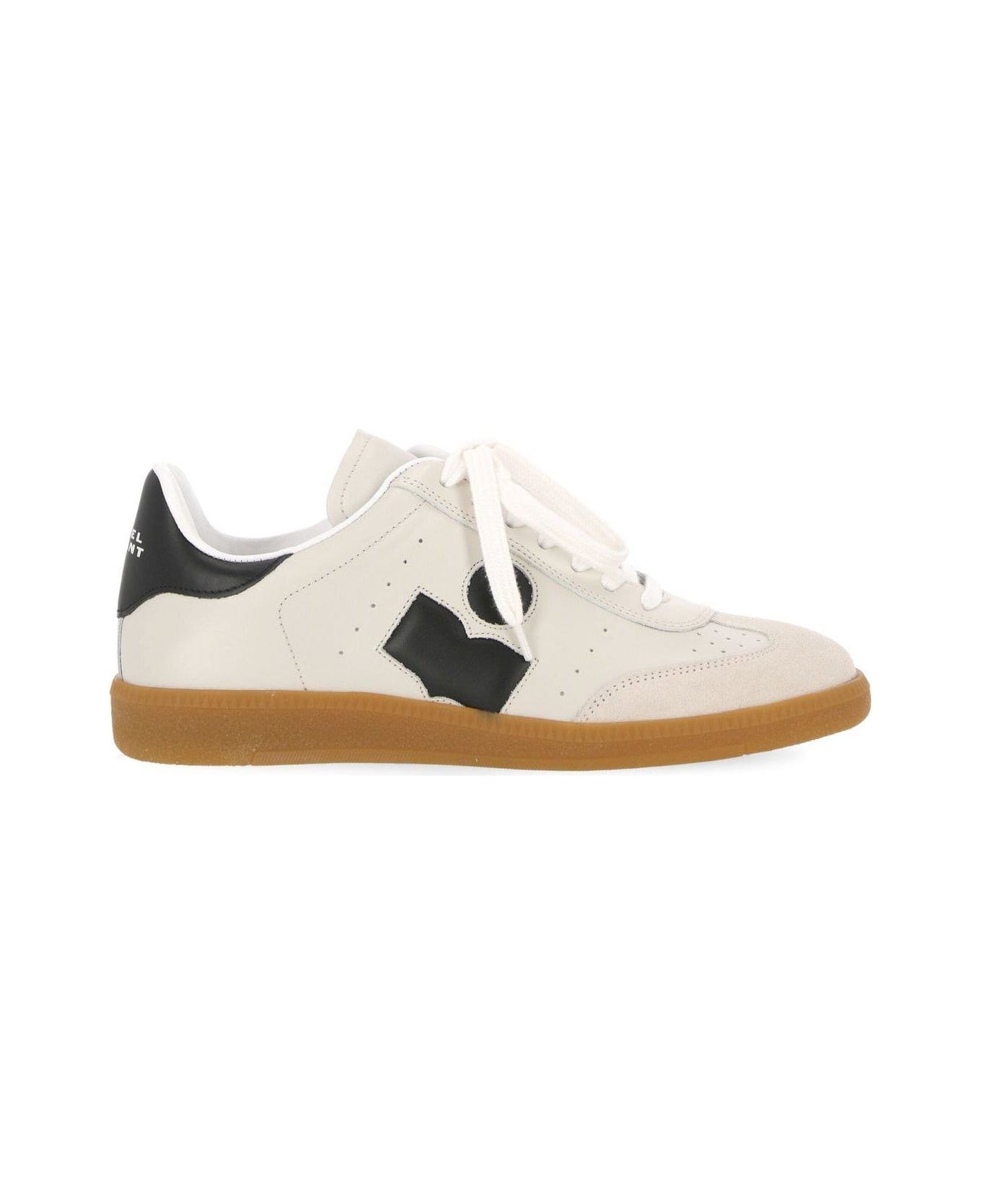 Isabel Marant Rhinestone-embellished Low-top Sneakers - White スニーカー