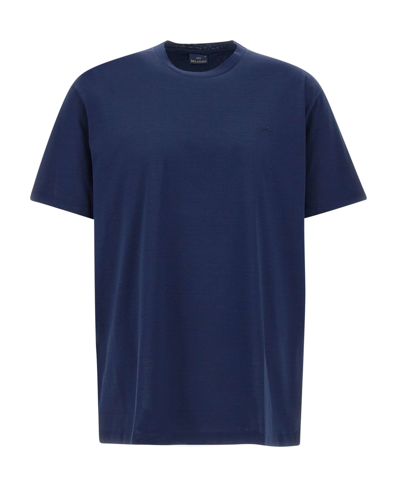 Paul&Shark Cotton T-shirt - BLUE