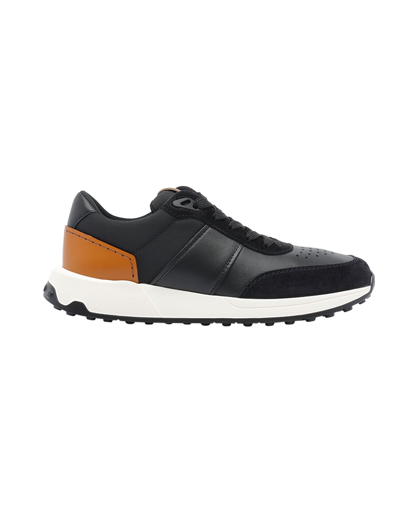 Tod
s Leather And Technical Fabric Sneakers - Black