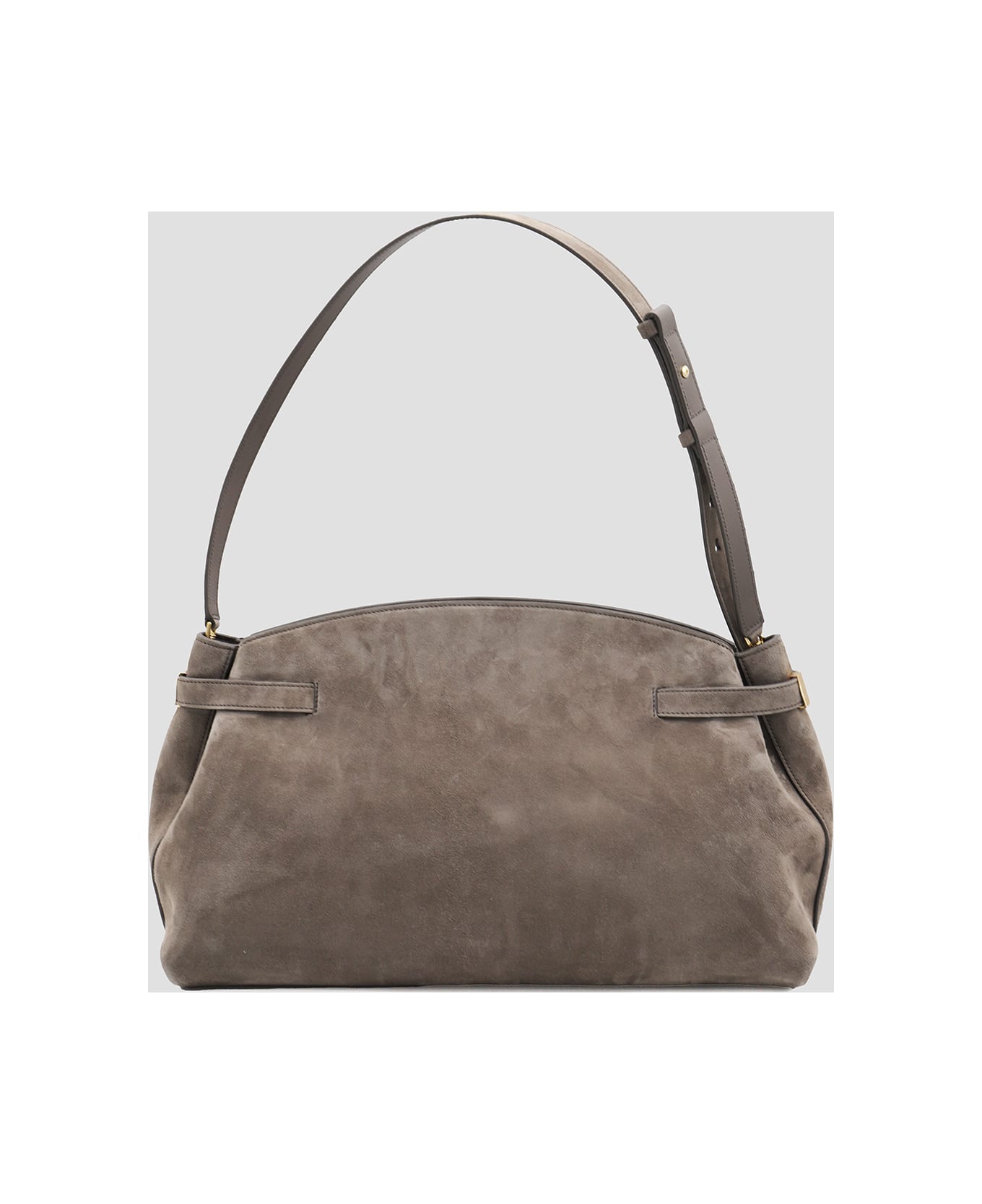 Ferragamo Brown Leather Hug Multipocket (l) - Brown
