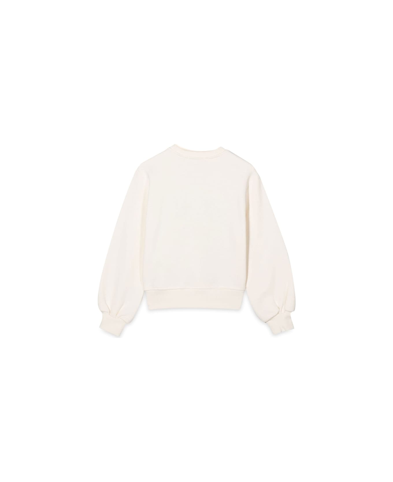 MSGM Crewneck Sweatshirt - IVORY