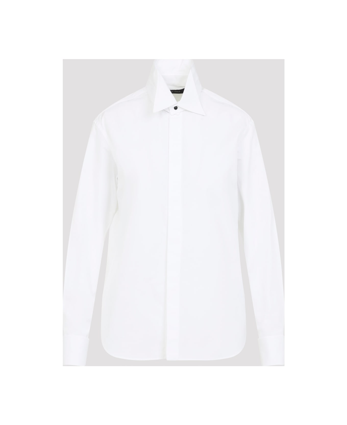 Phoebe Philo Tuxedo Shirt - Wt White