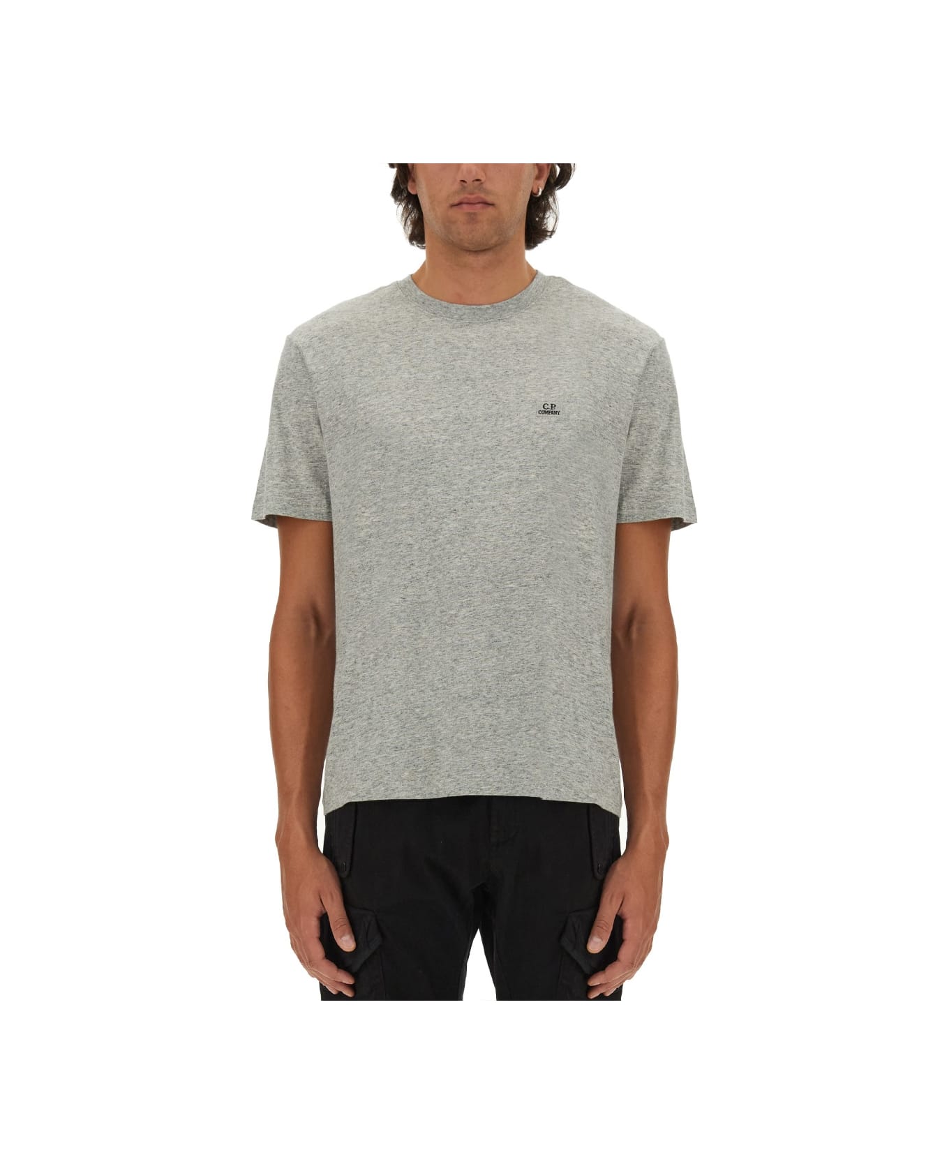 C.P. Company T-shirt With Logo - GREY