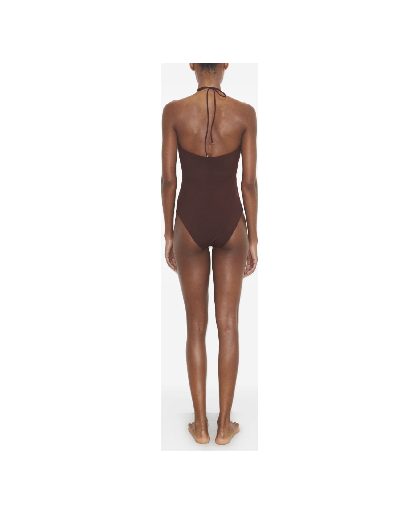 Tory Burch One Piece Swimsuit - Bordeaux