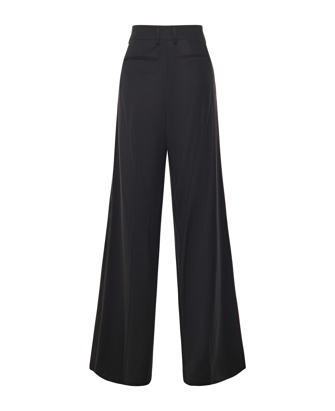 Nineminutes Palazzo Tuxedo Pants - Black