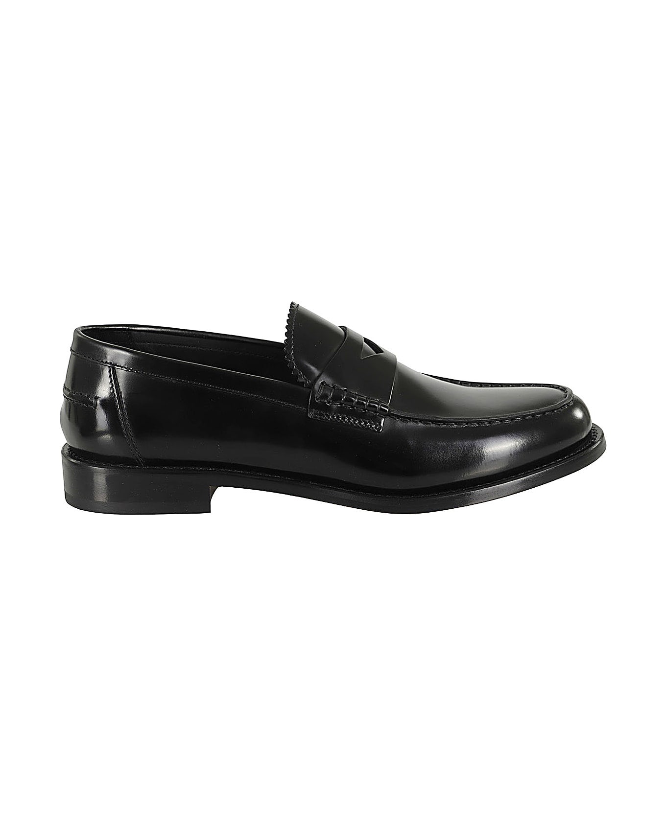 Doucal's Penny Loafer - Nero ローファー＆デッキシューズ