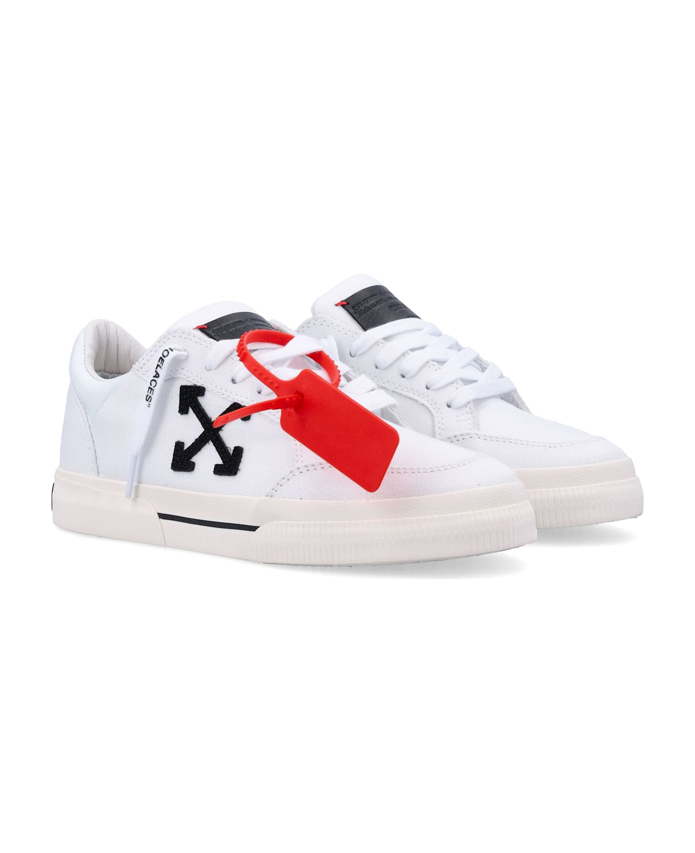 Off-White New Low Vulcanized - WHITE - BLACK
