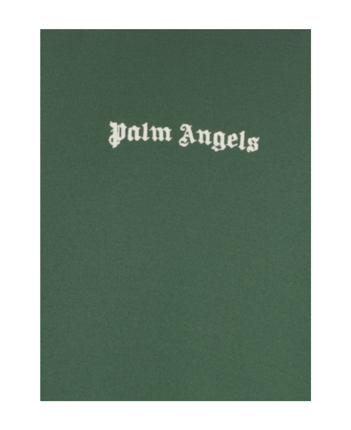 Palm Angels Bomber Track Jacket - Green