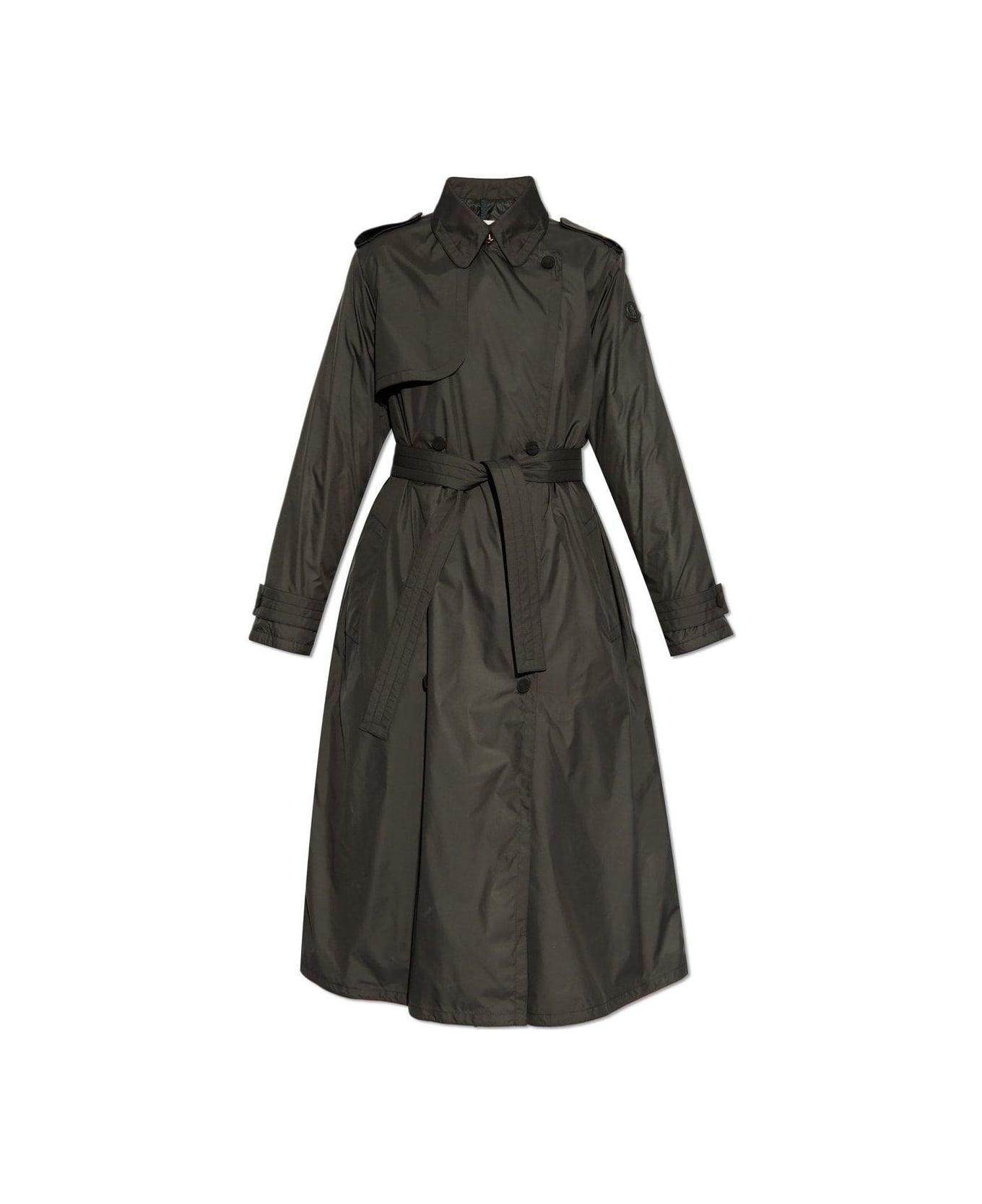 Moncler Barbentane Belted Trench Coat - Black